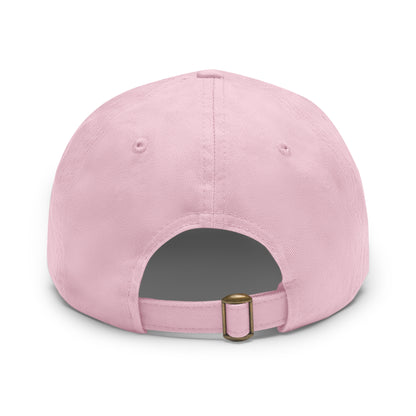 1 Hundo Dad Hat with Leather Patch (Rectangle)