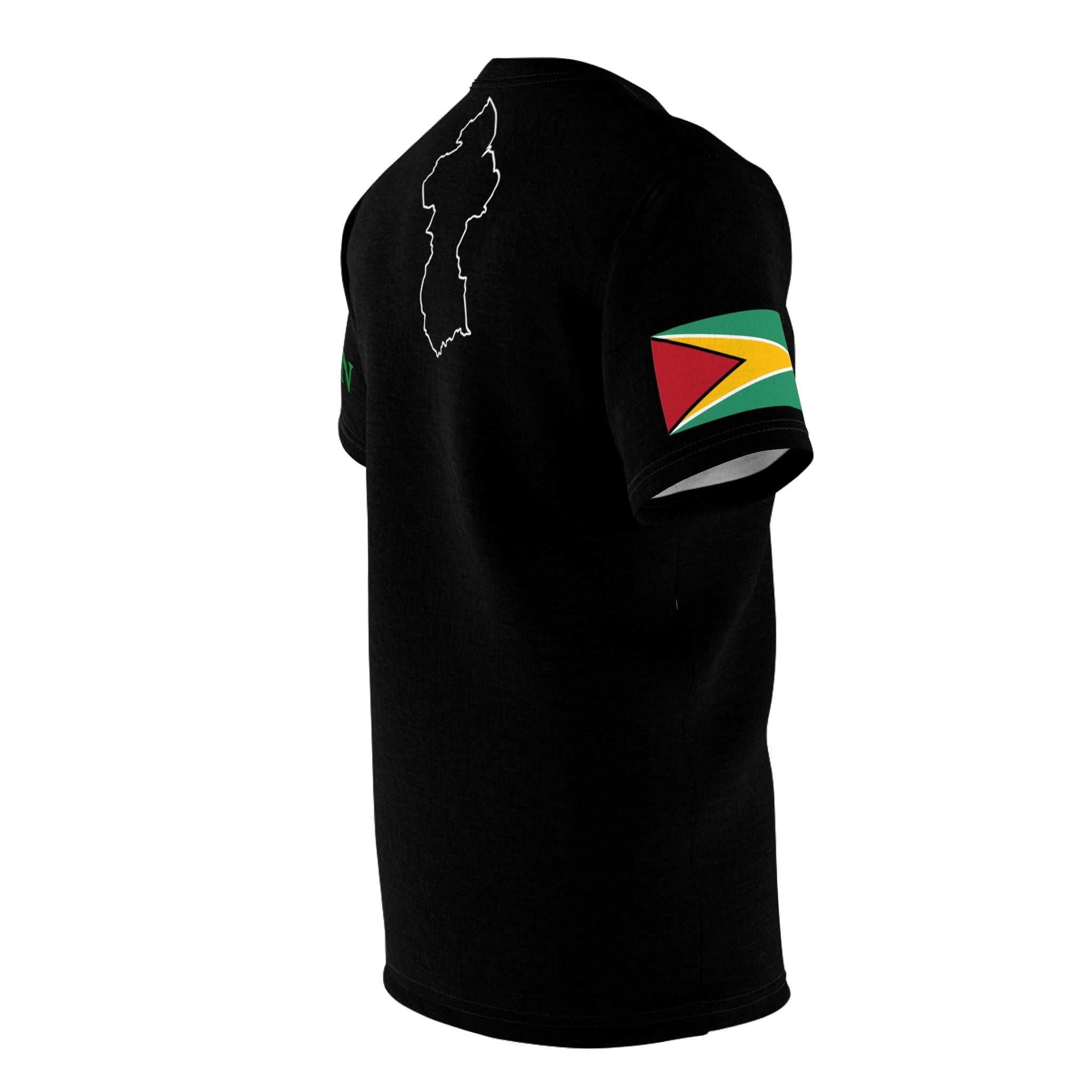 Feteran Unisex Tee with Guyana Flag-Fete Massive