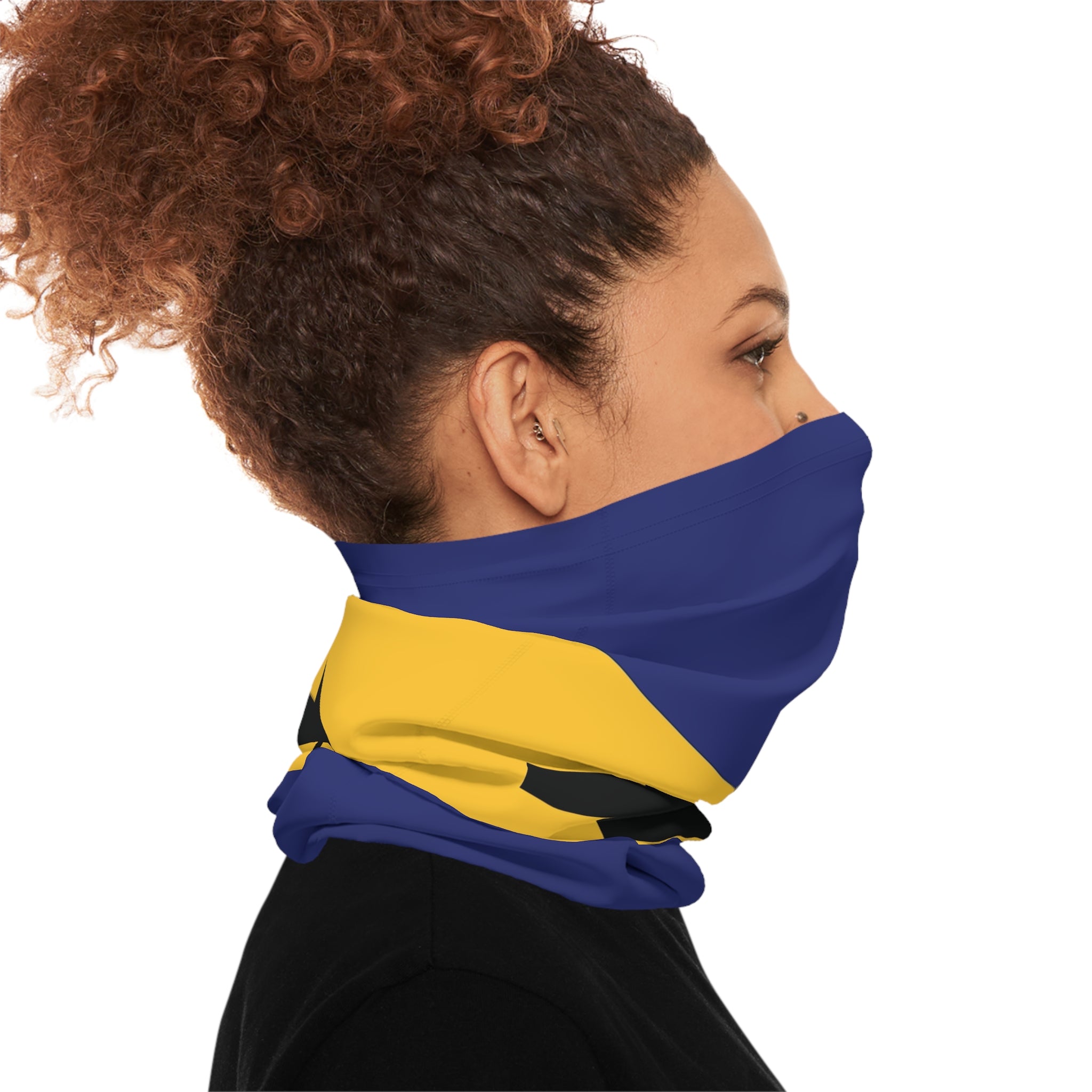 High Quality Barbados Flag Lightweight Neck Gaiter-Fete Massive