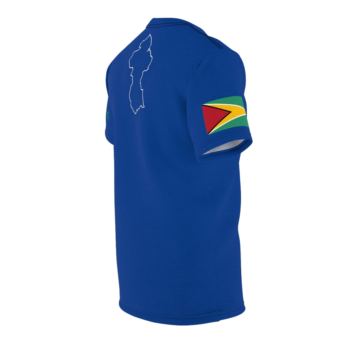 Feteran Unisex Tee with Guyana Flag