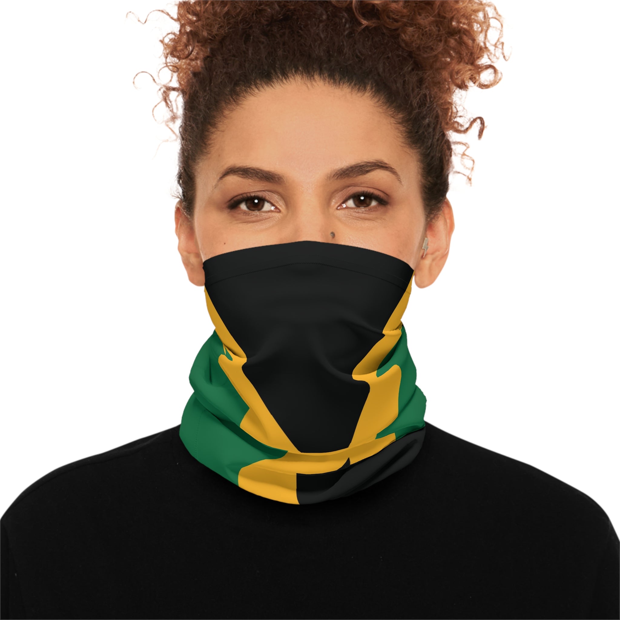 High Quality Jamaica Flag Lightweight Neck Gaiter-Fete Massive