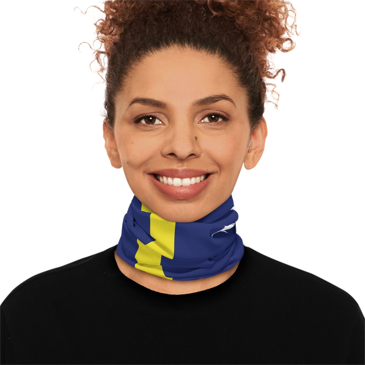 High Quality Curacao Flag Lightweight Neck Gaiter