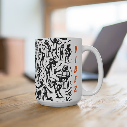 Good Vibez- Fete Massive Coffee Mug 15oz