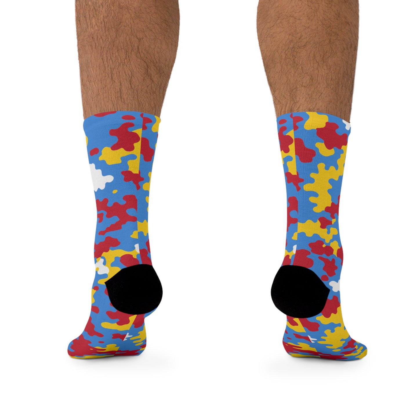 Aruba Flag CAMO Poly Socks