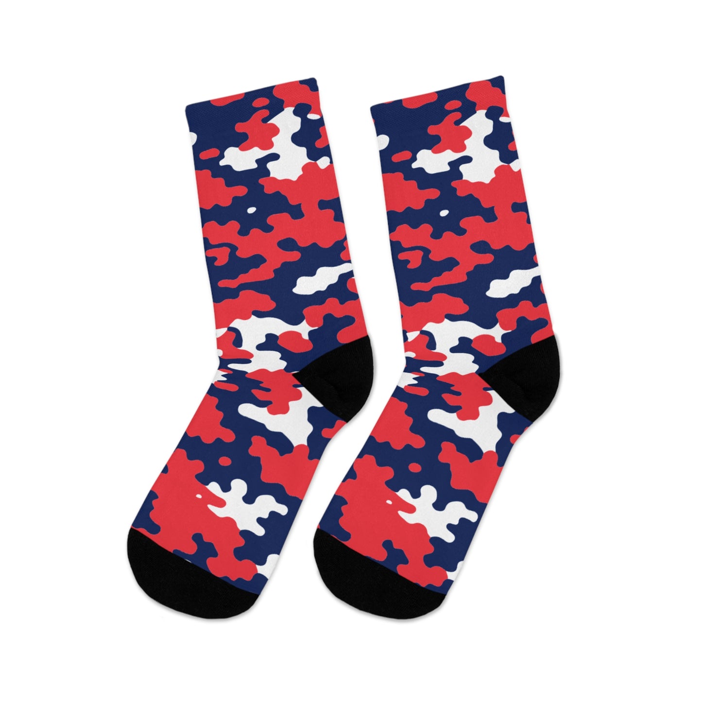 Cayman Islands Flag CAMO Poly Socks