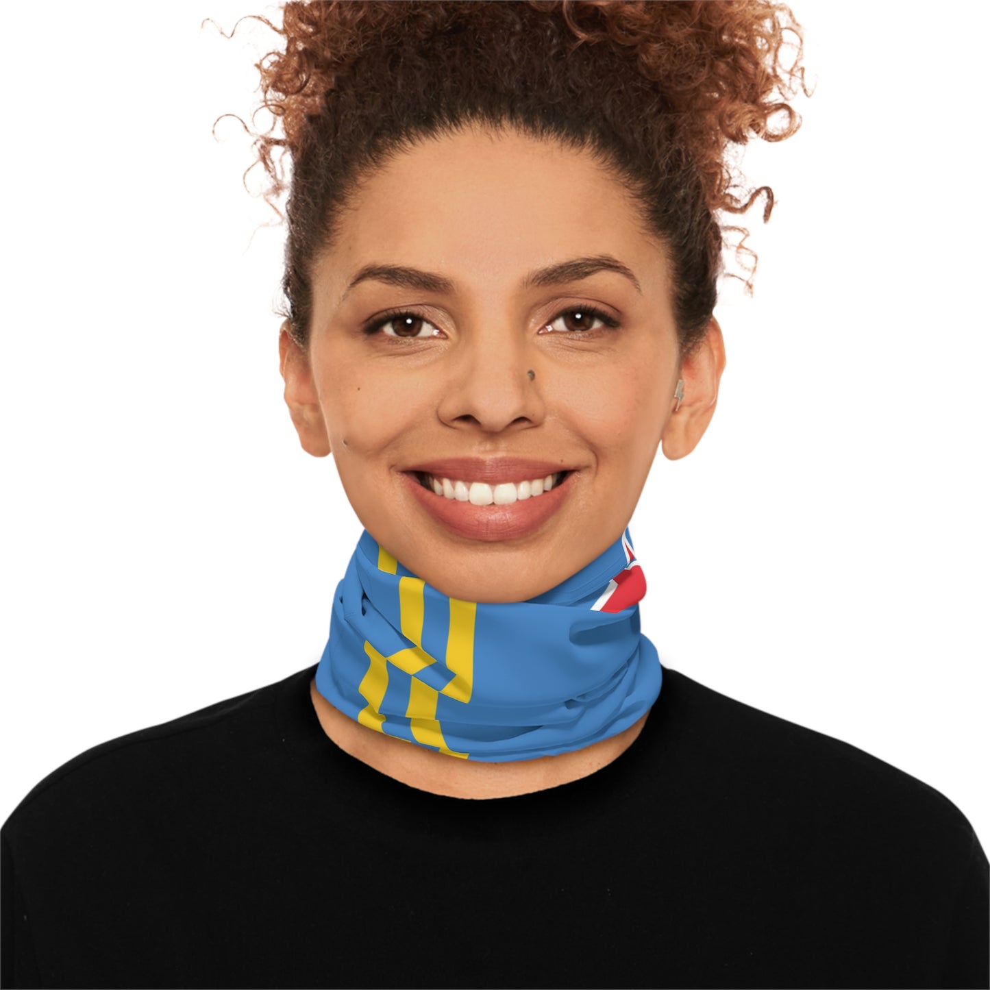 High Quality Aruba Flag Lightweight Neck Gaiter