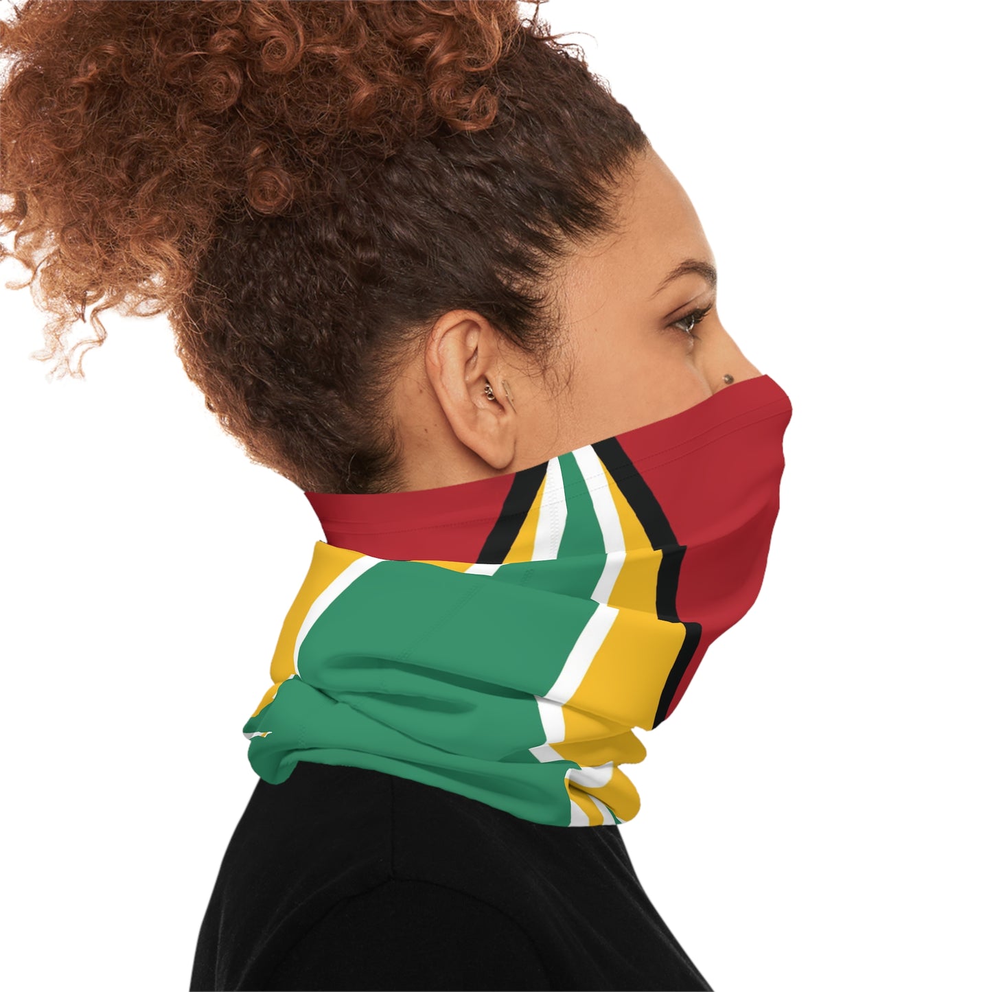 High Quality Guyana Flag Lightweight Neck Gaiter