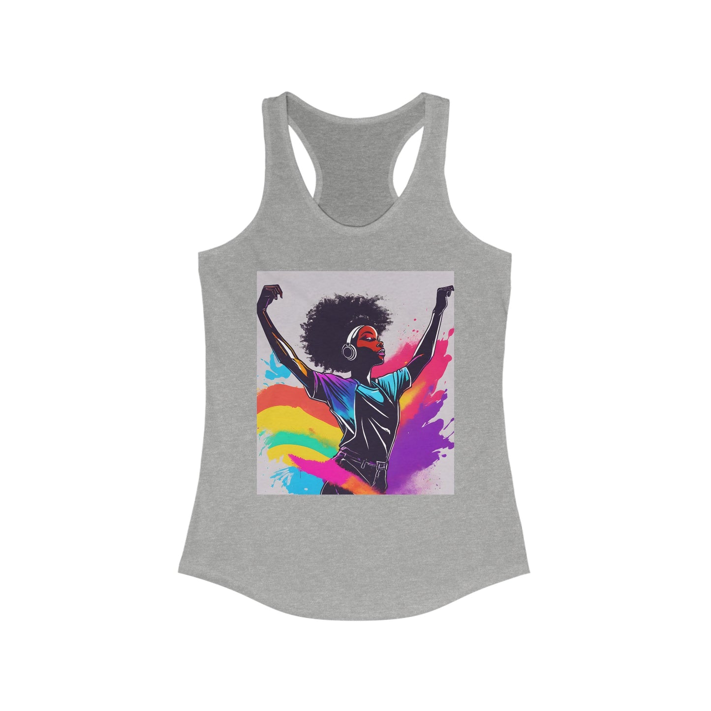 Painted Women's Ideal Racerback Tank