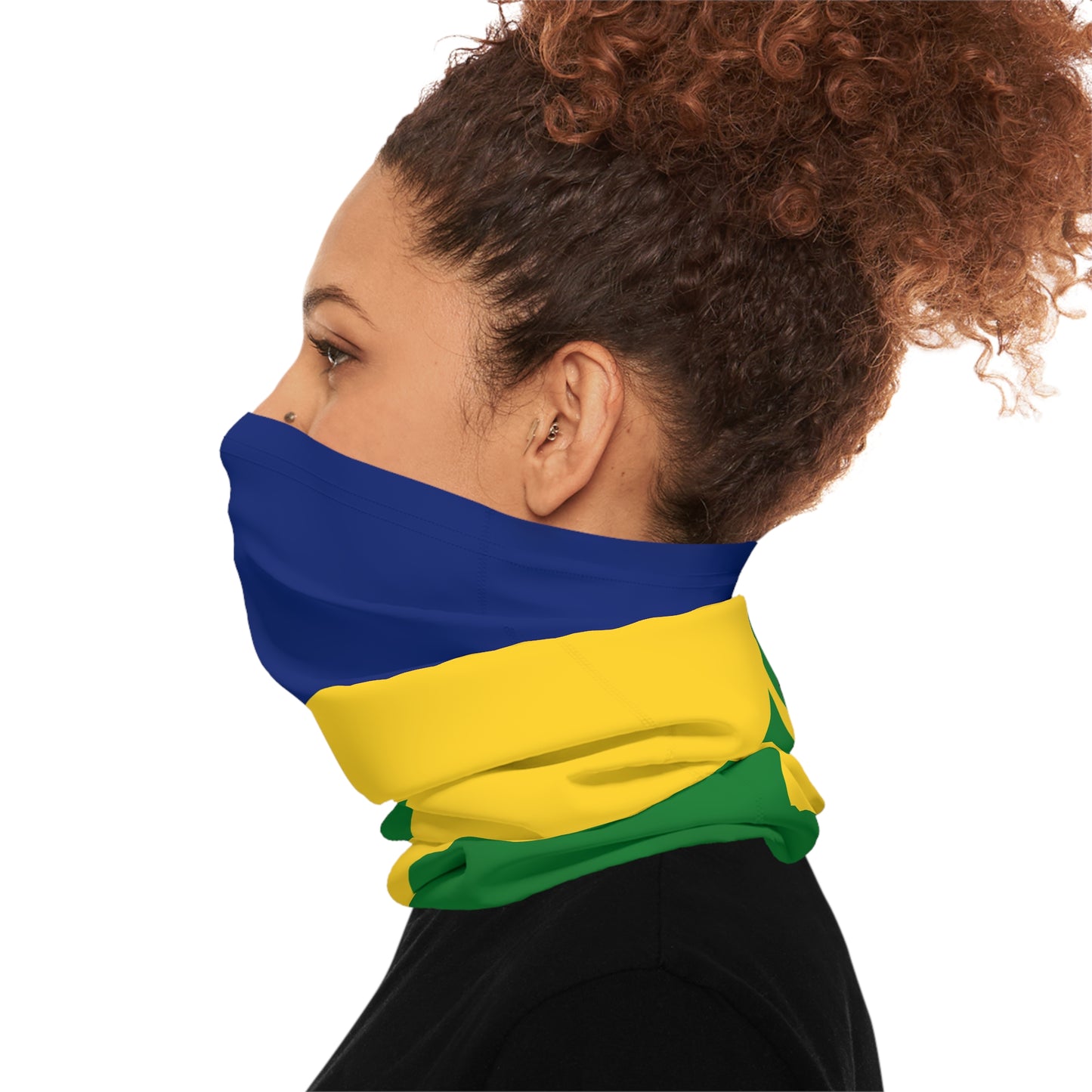 High Quality Saint Vincent Flag Lightweight Neck Gaiter