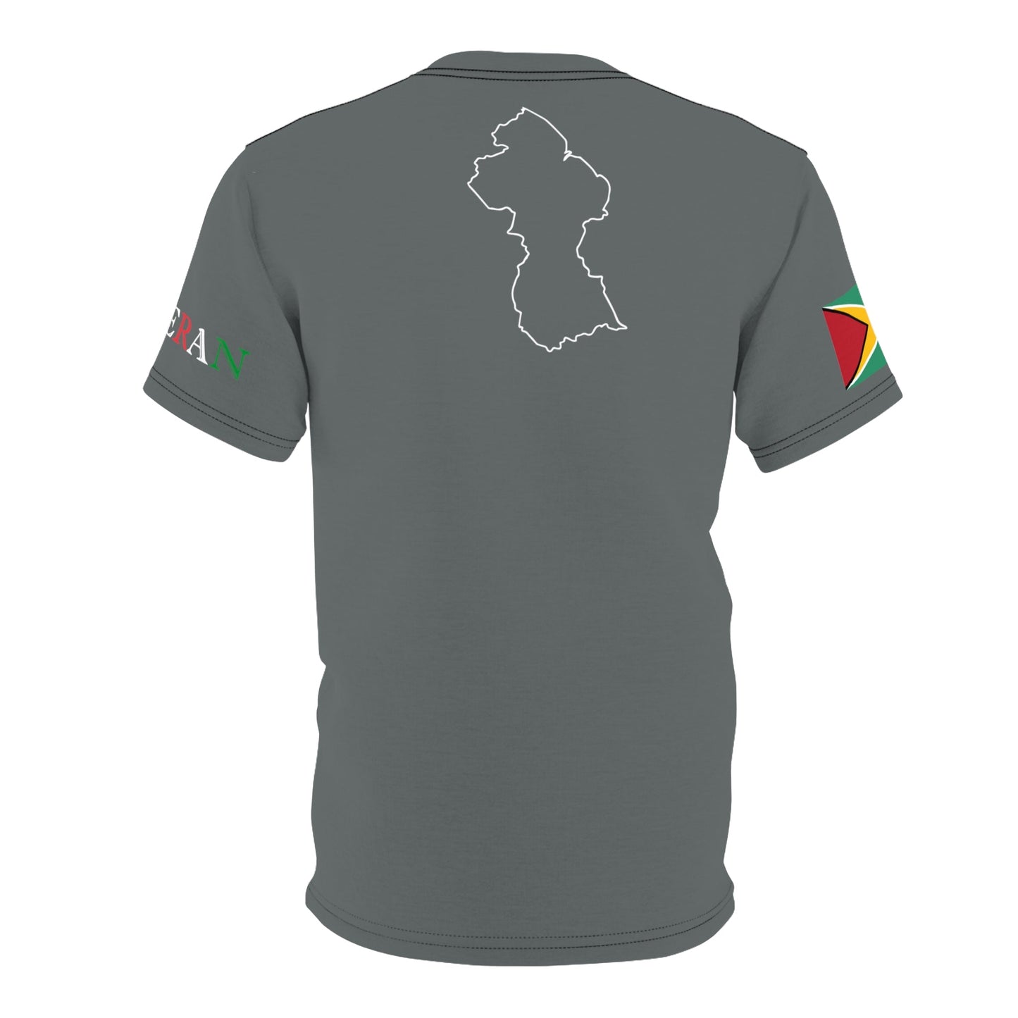 Feteran Unisex Tee with Guyana Flag