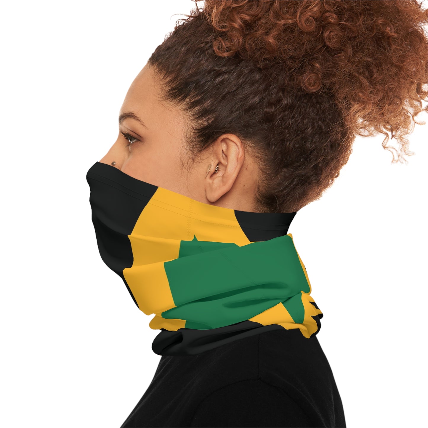 High Quality Jamaica Flag Lightweight Neck Gaiter