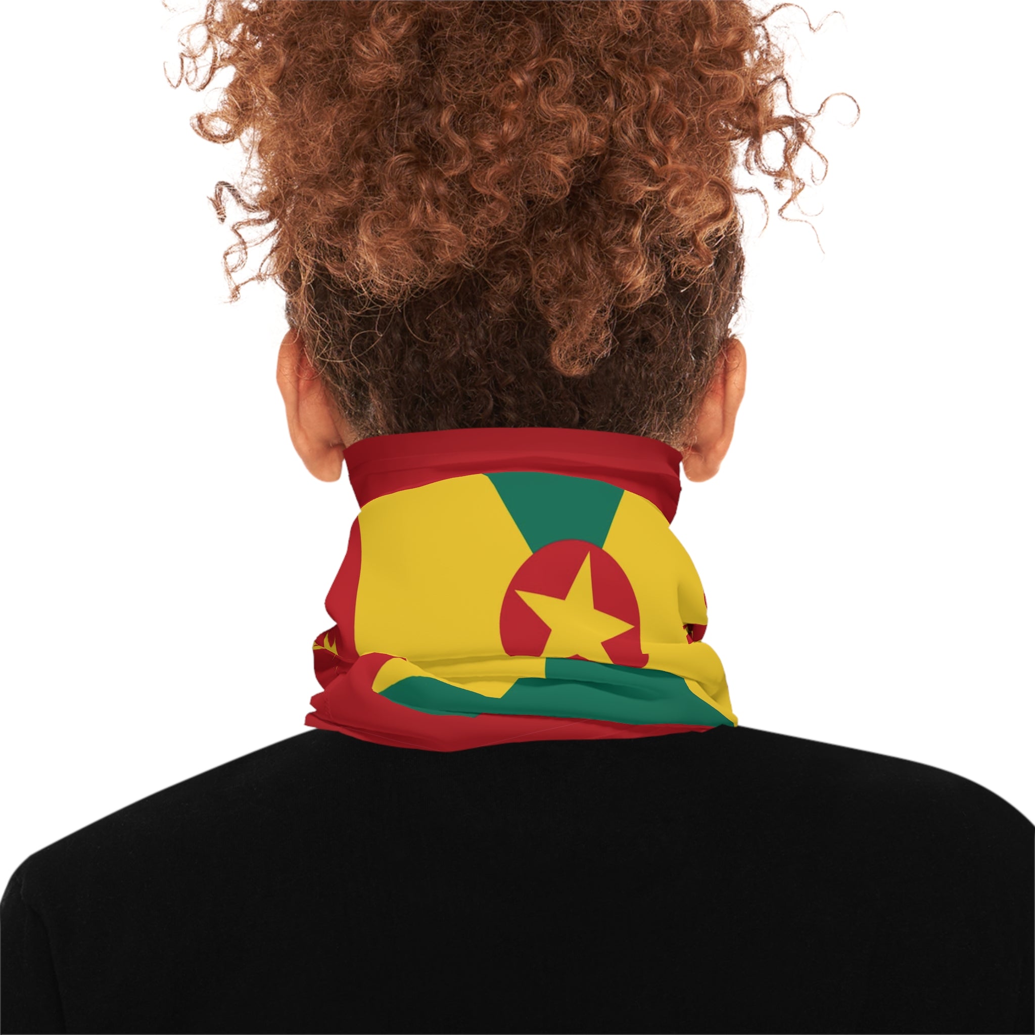 High Quality Grenada Flag Lightweight Neck Gaiter-Fete Massive