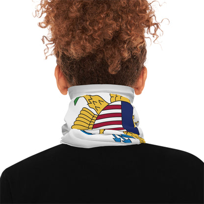 High Quality U.S. Virgin Islands Flag Lightweight Neck Gaiter