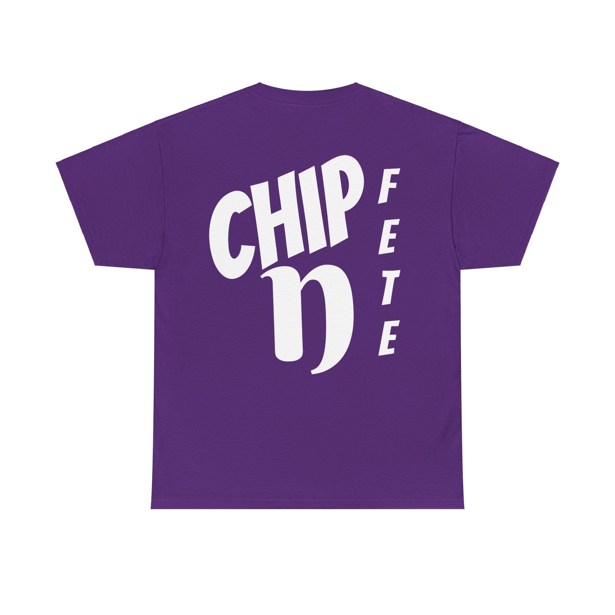 Chip N Fete Unisex Tee (White Letters)-Fete Massive