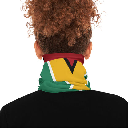 High Quality Guyana Flag Lightweight Neck Gaiter