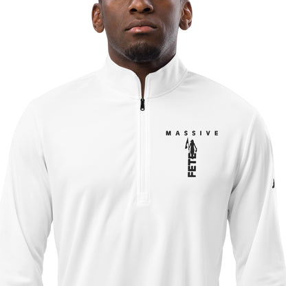 Partner with Addia Fete Massive Designer Quarter zip pullover-Fete Massive