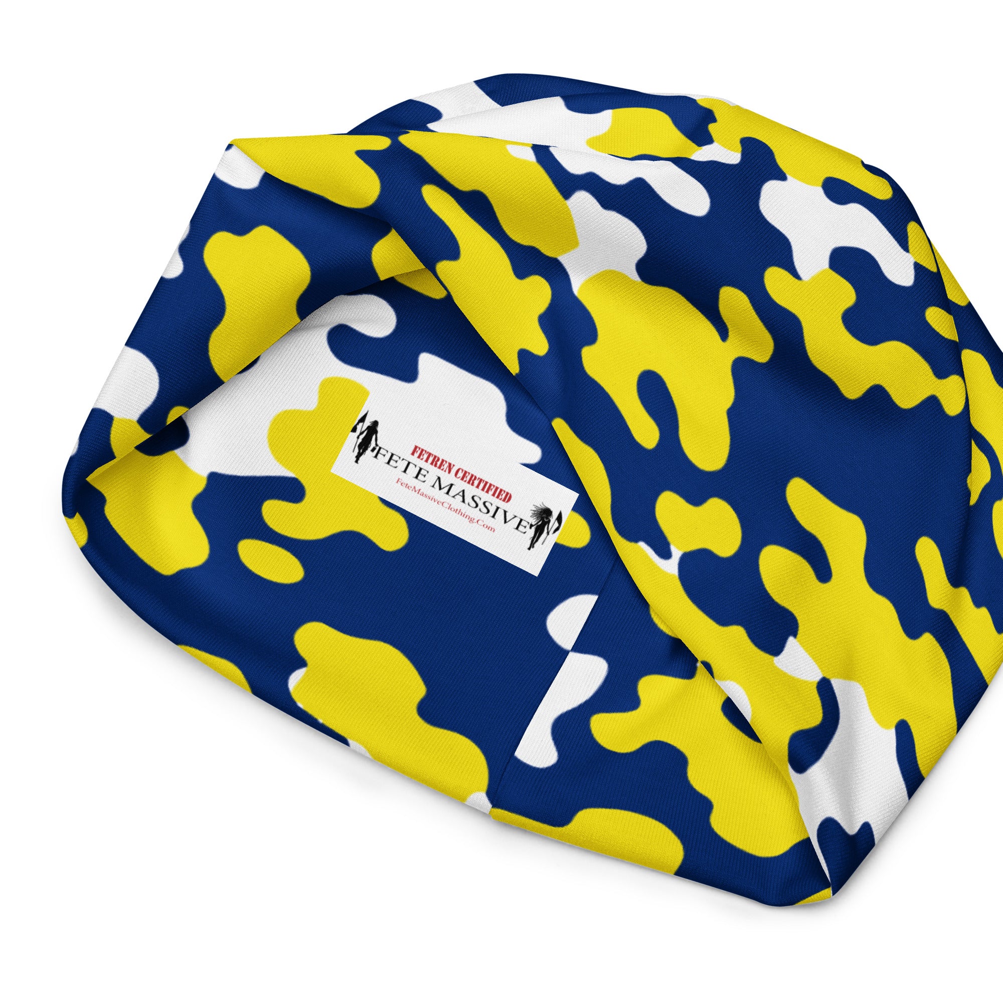 Curacao Island CAMO Beanie-Fete Massive