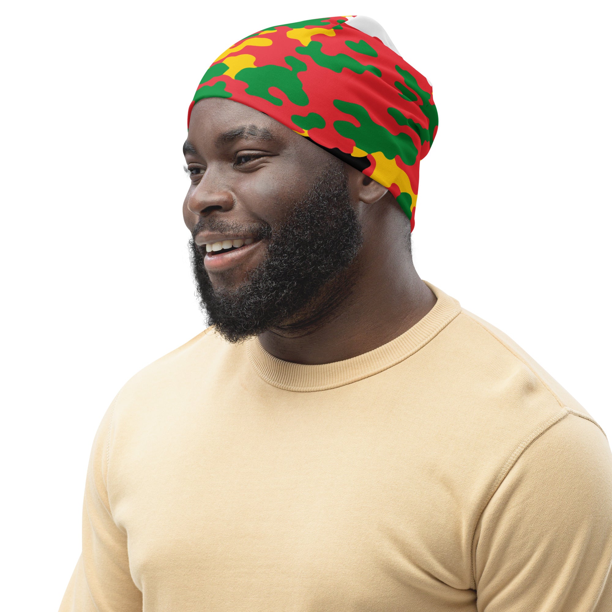 St. Kitts Island CAMO Beanie-Fete Massive