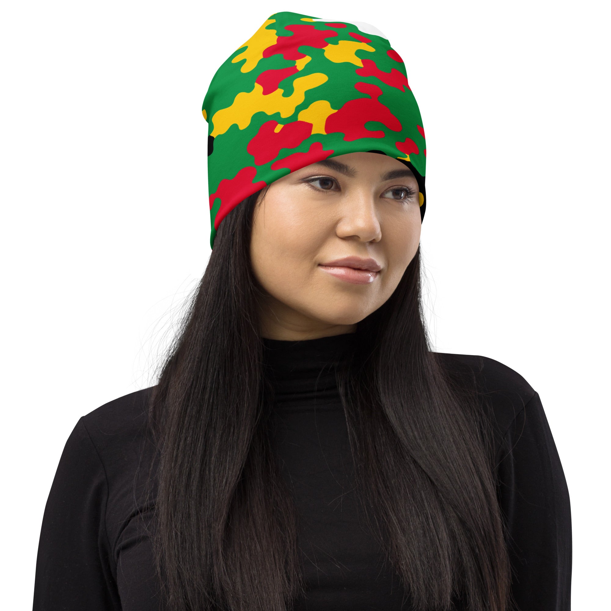 Dominica Island CAMO Beanie-Fete Massive