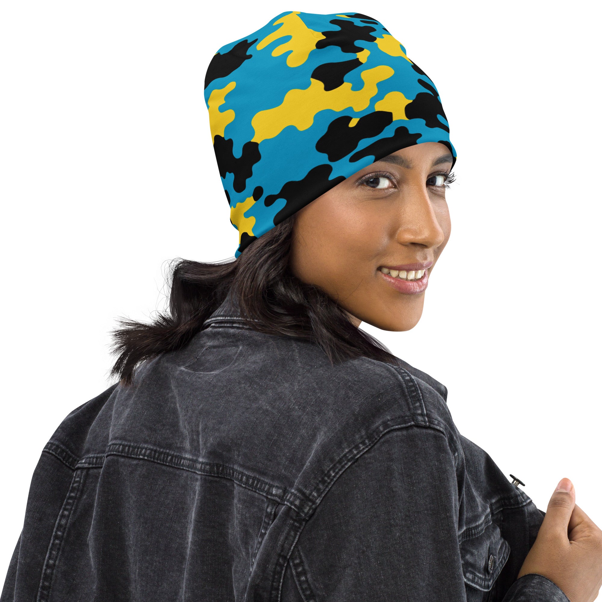 Bahamas Island CAMO Beanie-Fete Massive