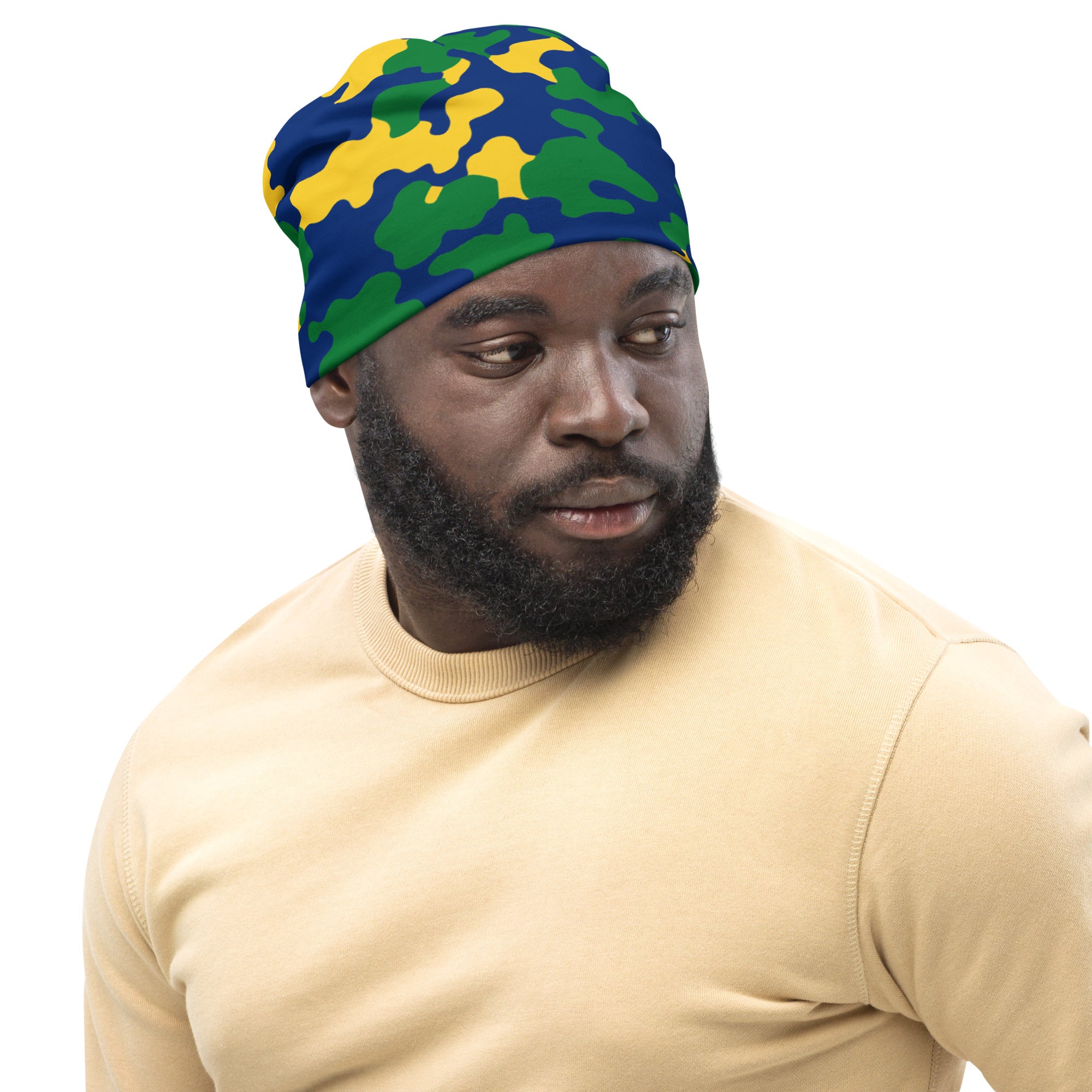 Saint Vincent & the Grenadines Island CAMO Beanie-Fete Massive