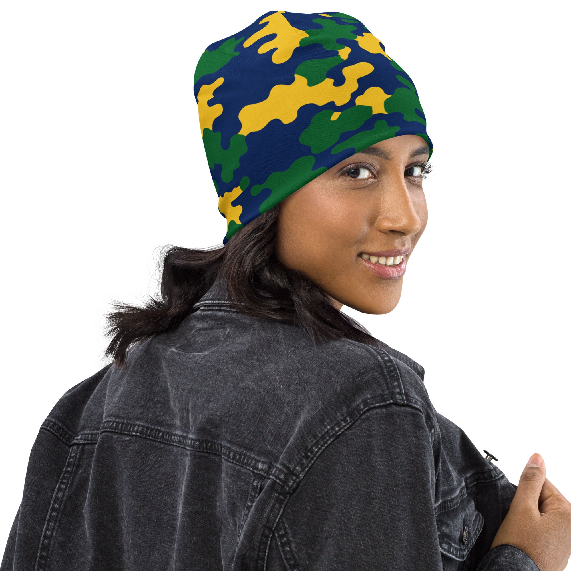 Saint Vincent & the Grenadines Island CAMO Beanie-Fete Massive