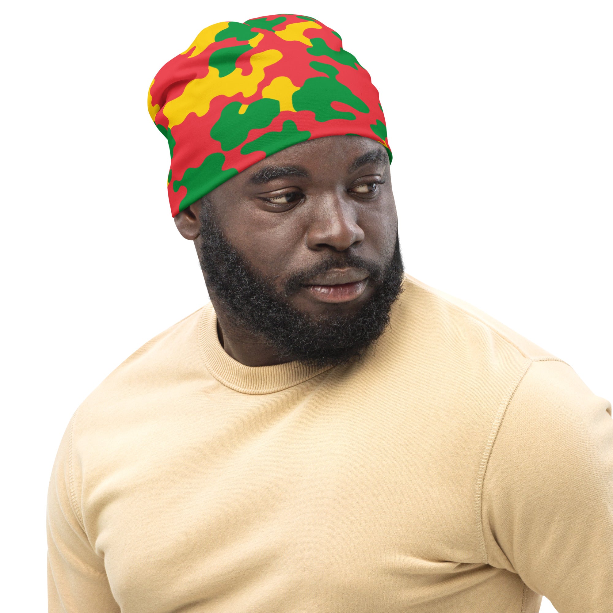 Grenada Island CAMO Beanie-Fete Massive