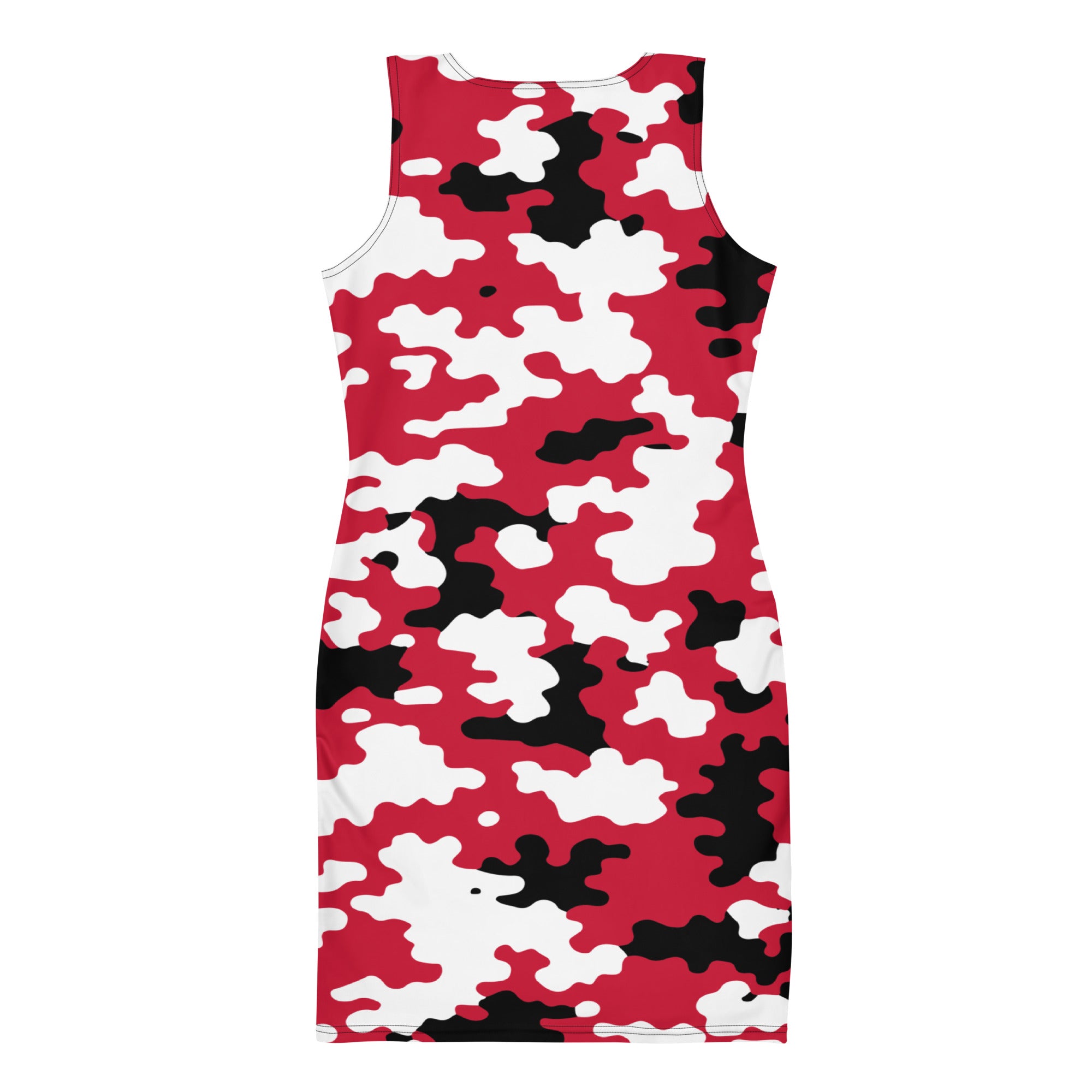 Trinidad Camo Bodycon dress-Fete Massive