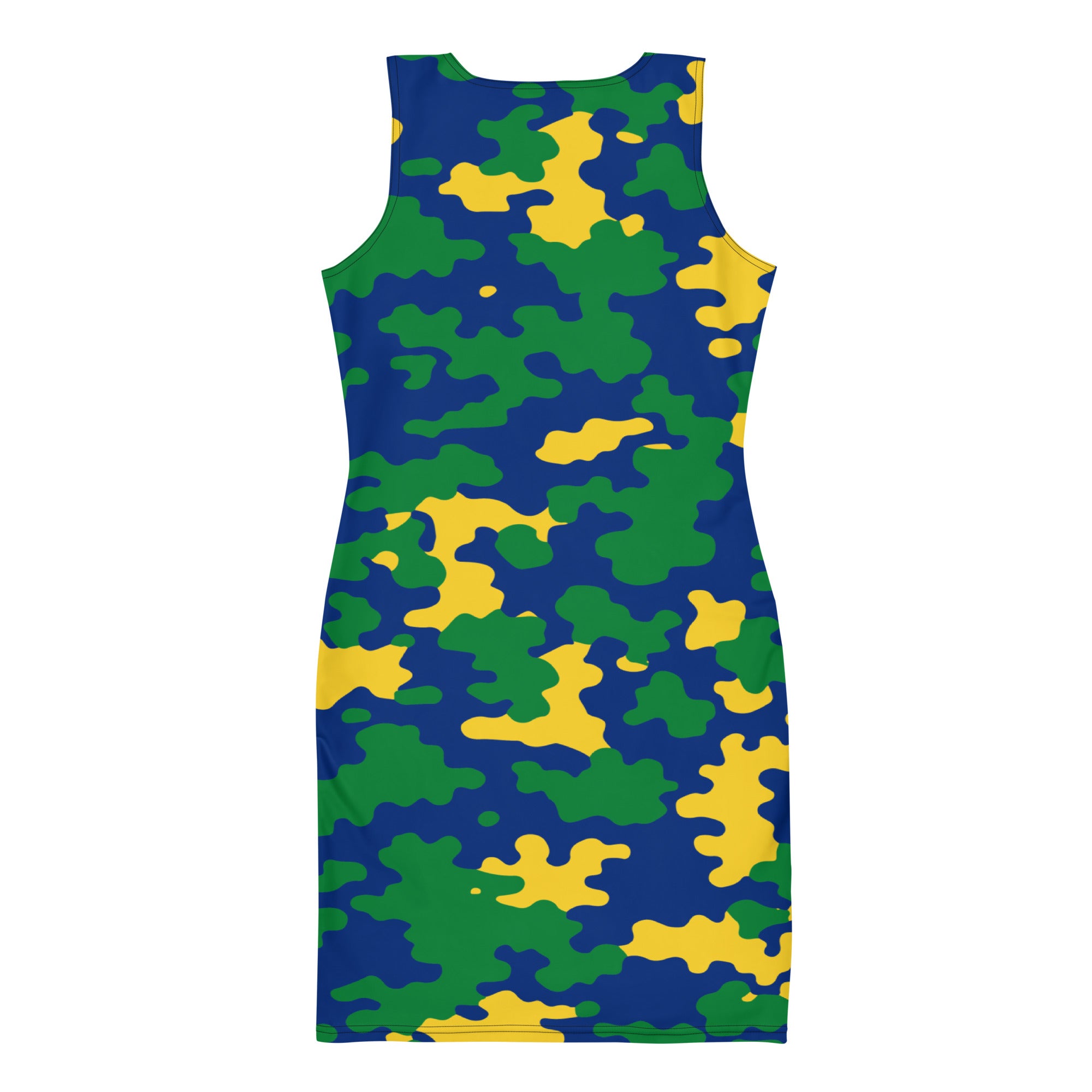 St. Vincent CAMO Bodycon dress-Fete Massive