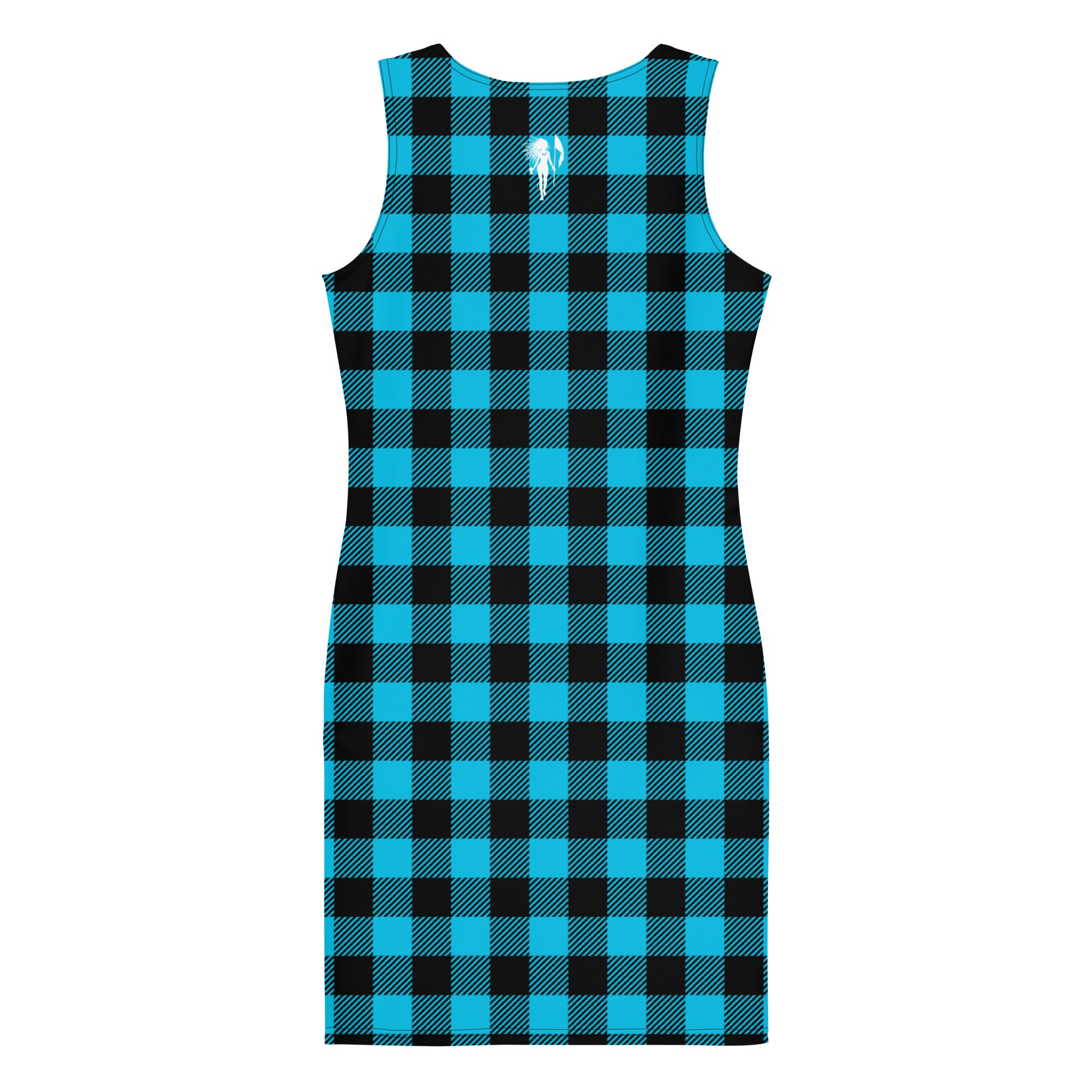 Rotan/Honduras Buffalo Plaid Bodycon dress-Fete Massive