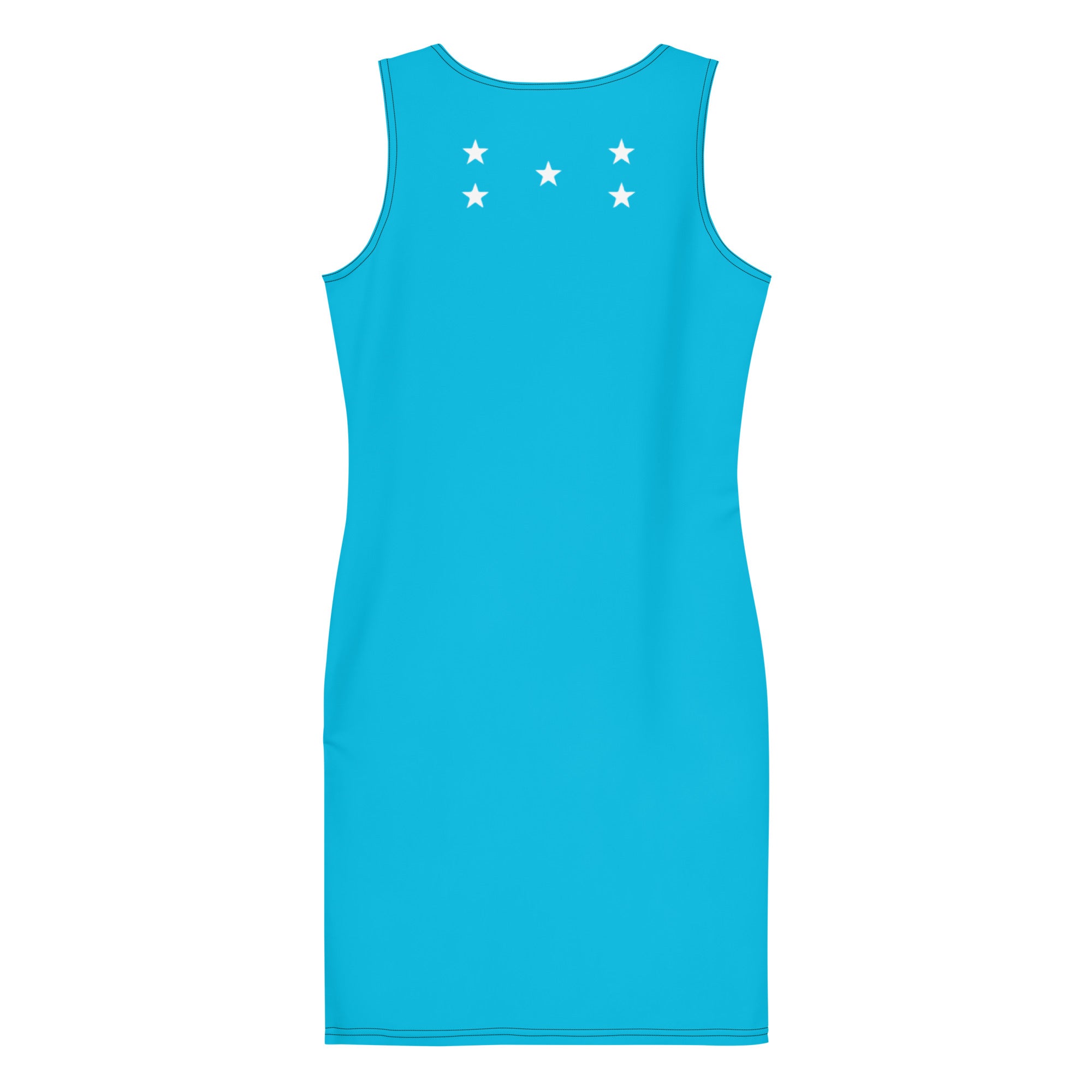 Rotan/Honduras Bodycon dress (Blue)-Fete Massive