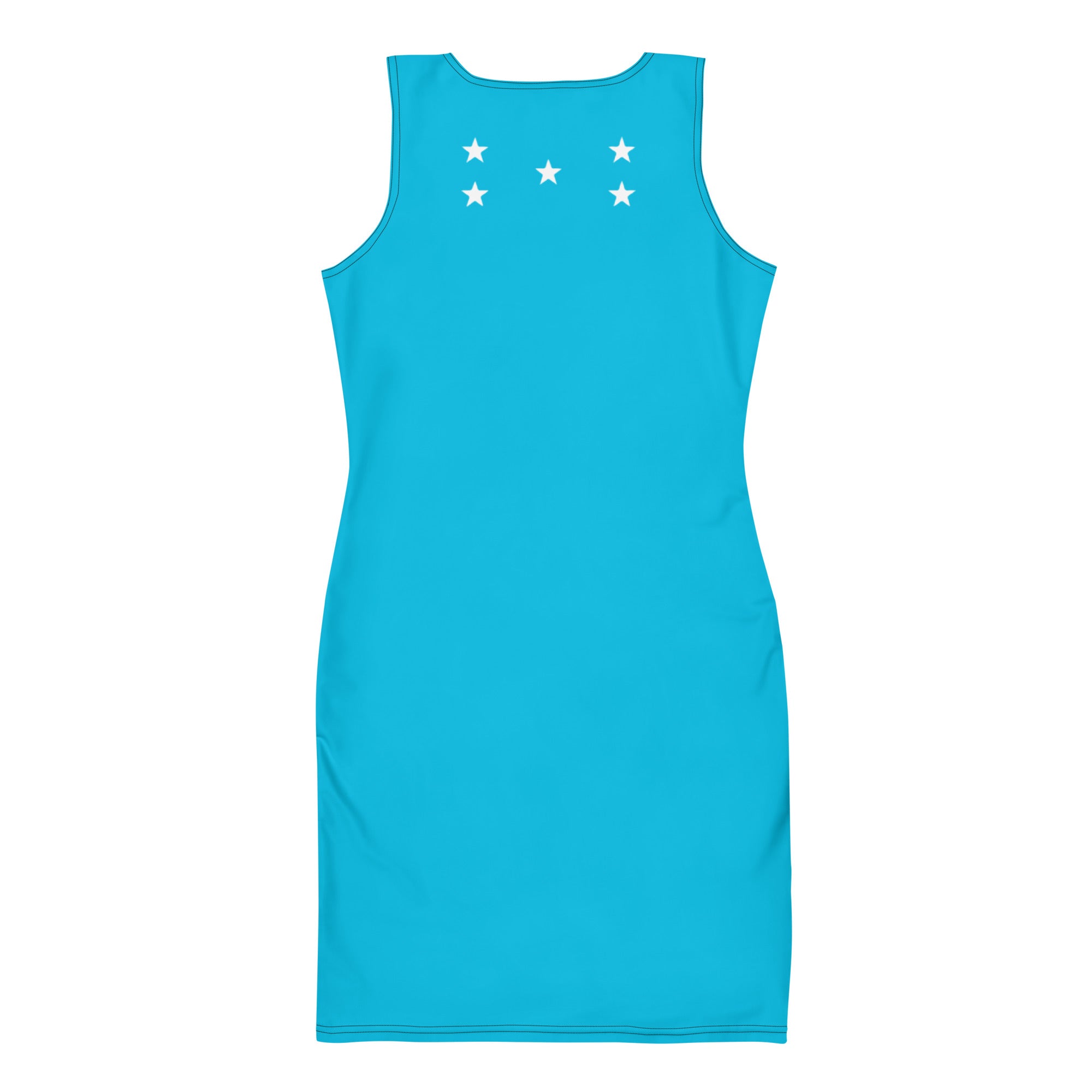 Rotan/Honduras Bodycon dress (Blue)-Fete Massive