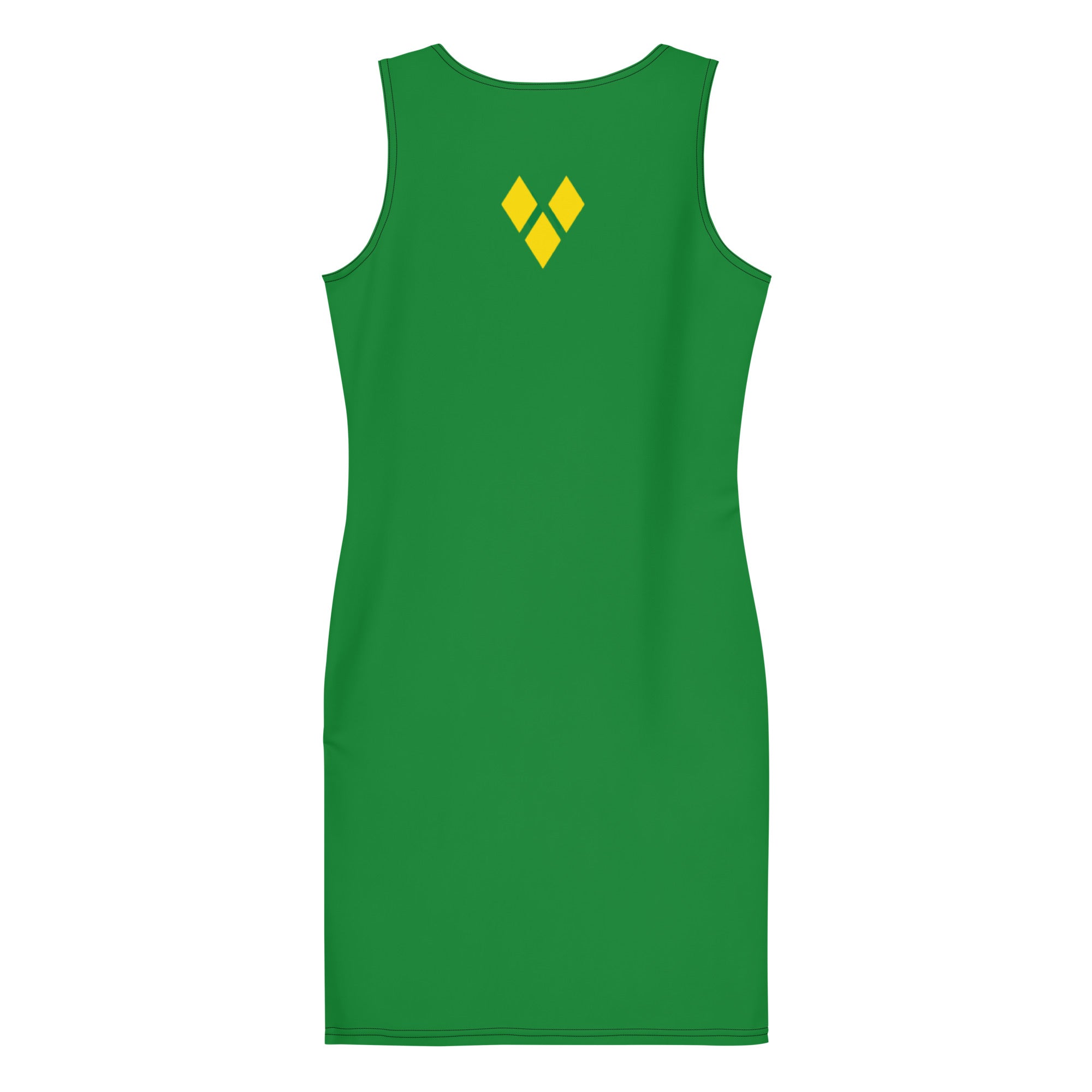 St. Vincent Bodycon dress (Green)-Fete Massive