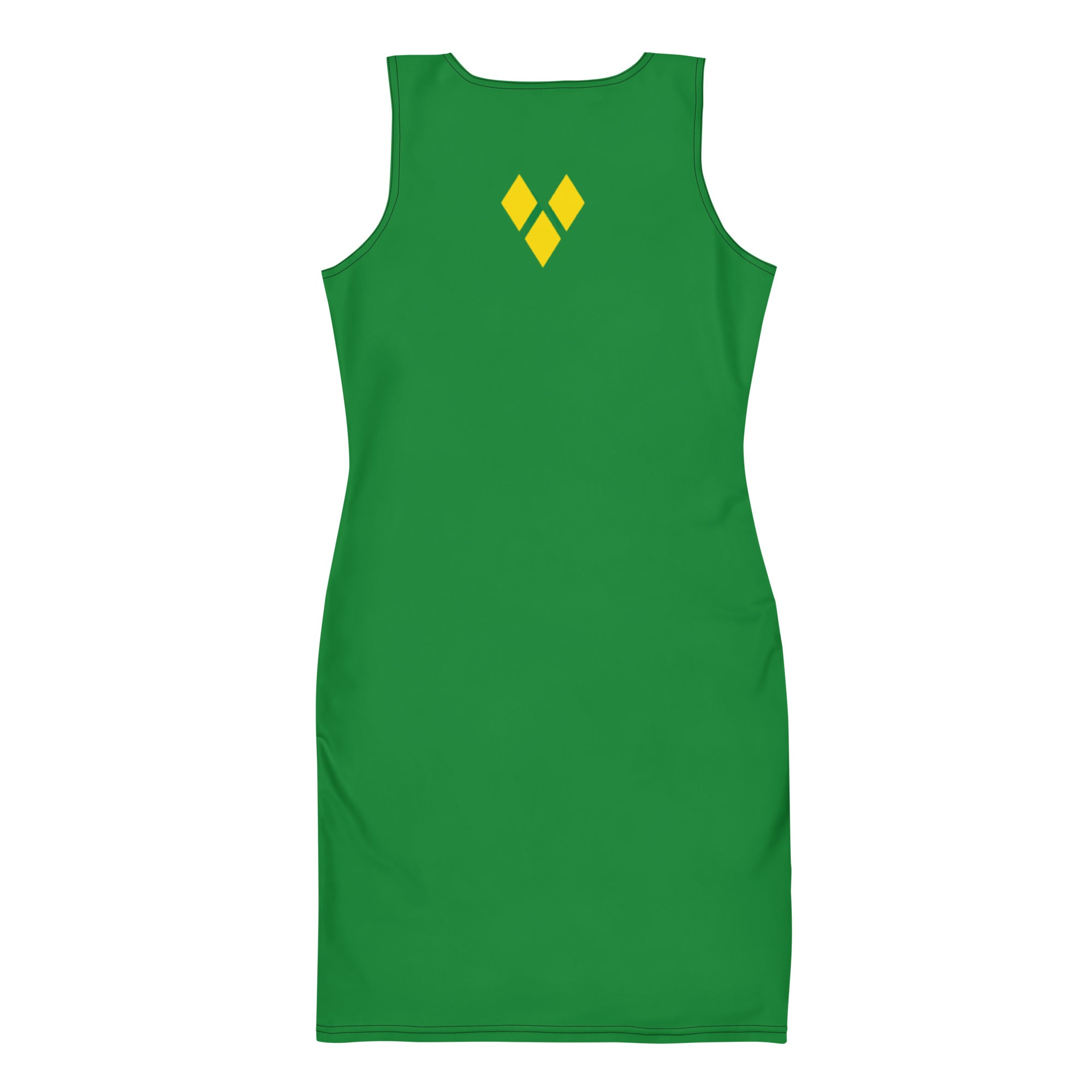 St. Vincent Bodycon dress (Green)-Fete Massive