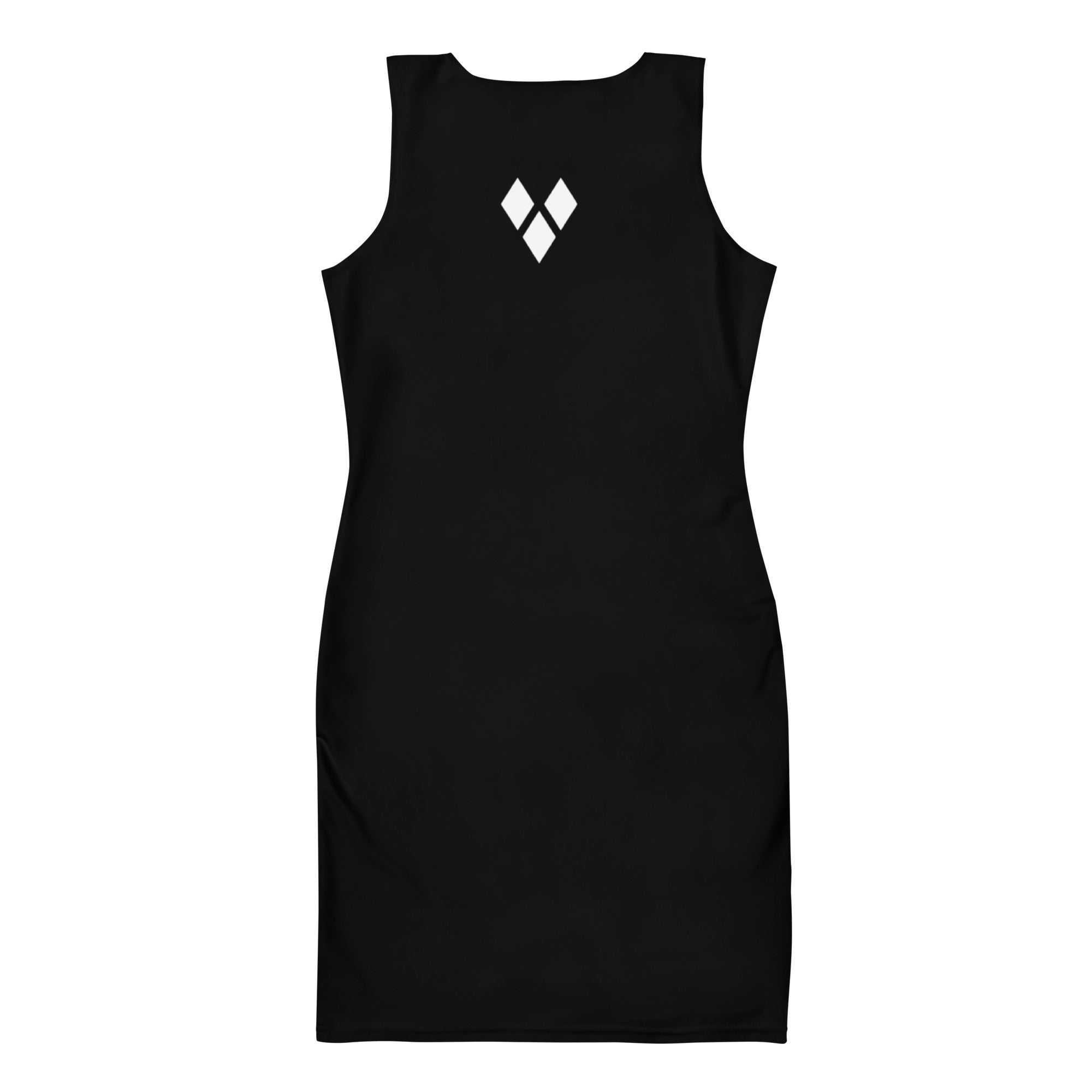 St. Vincent Bodycon dress (Black)-Fete Massive