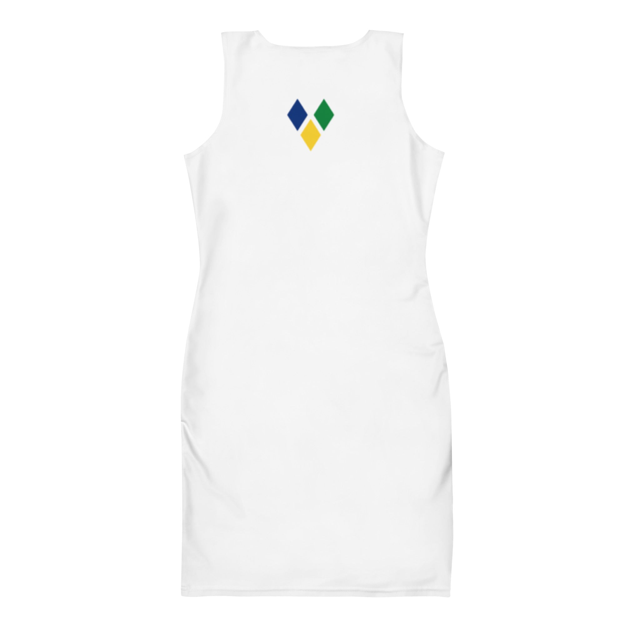 St. Vincent Bodycon dress (white)-Fete Massive