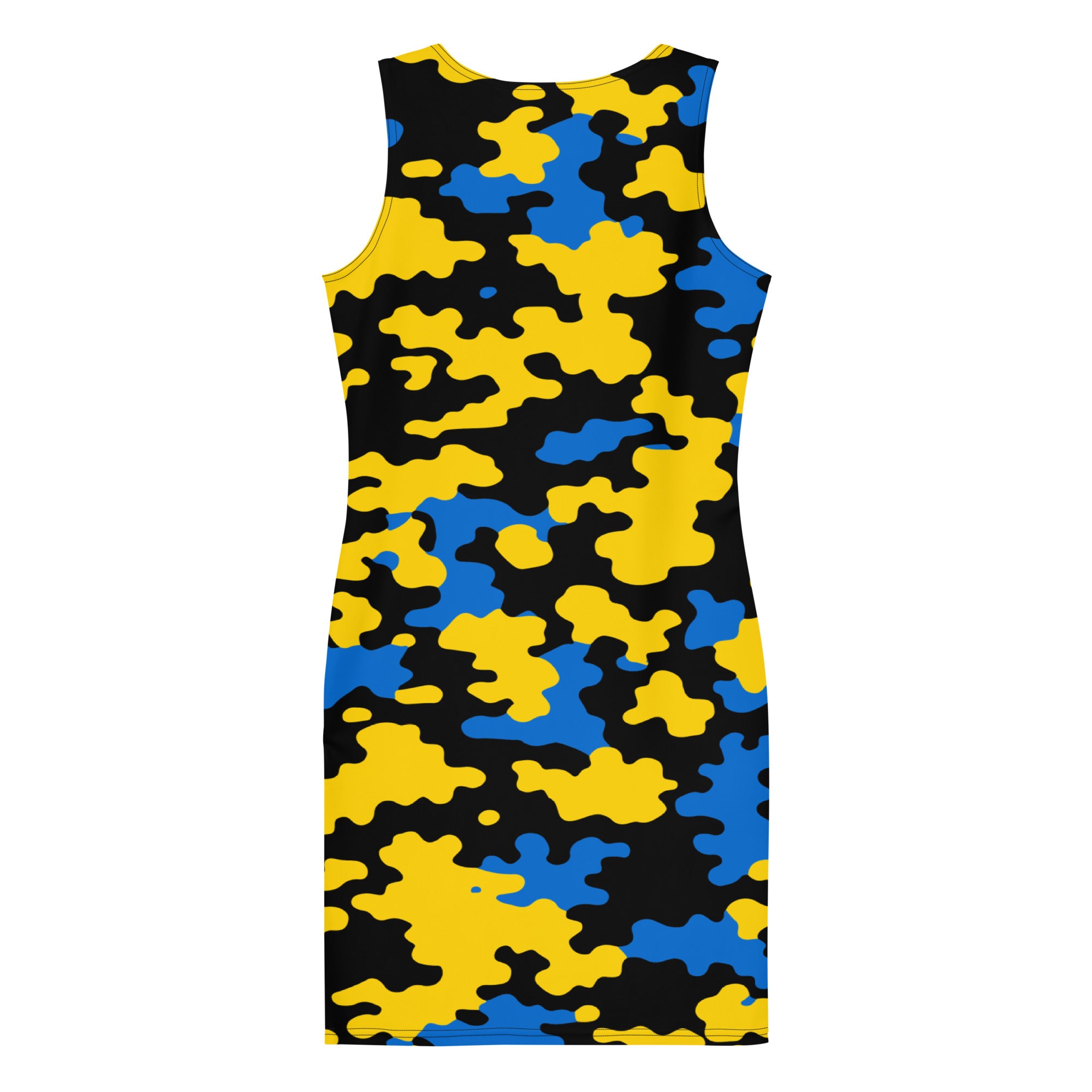 St. Lucia CAMO dress-Fete Massive