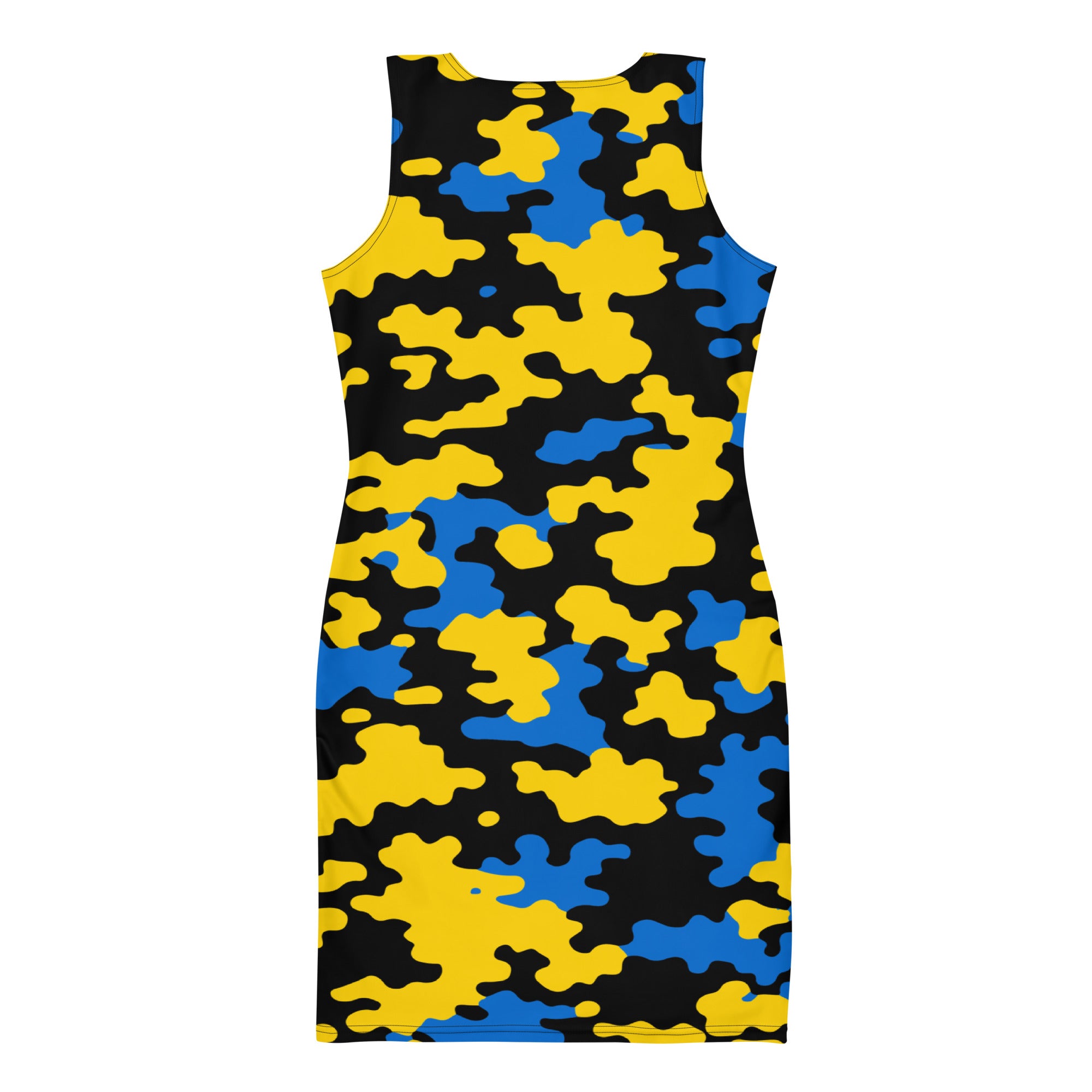 St. Lucia CAMO dress-Fete Massive