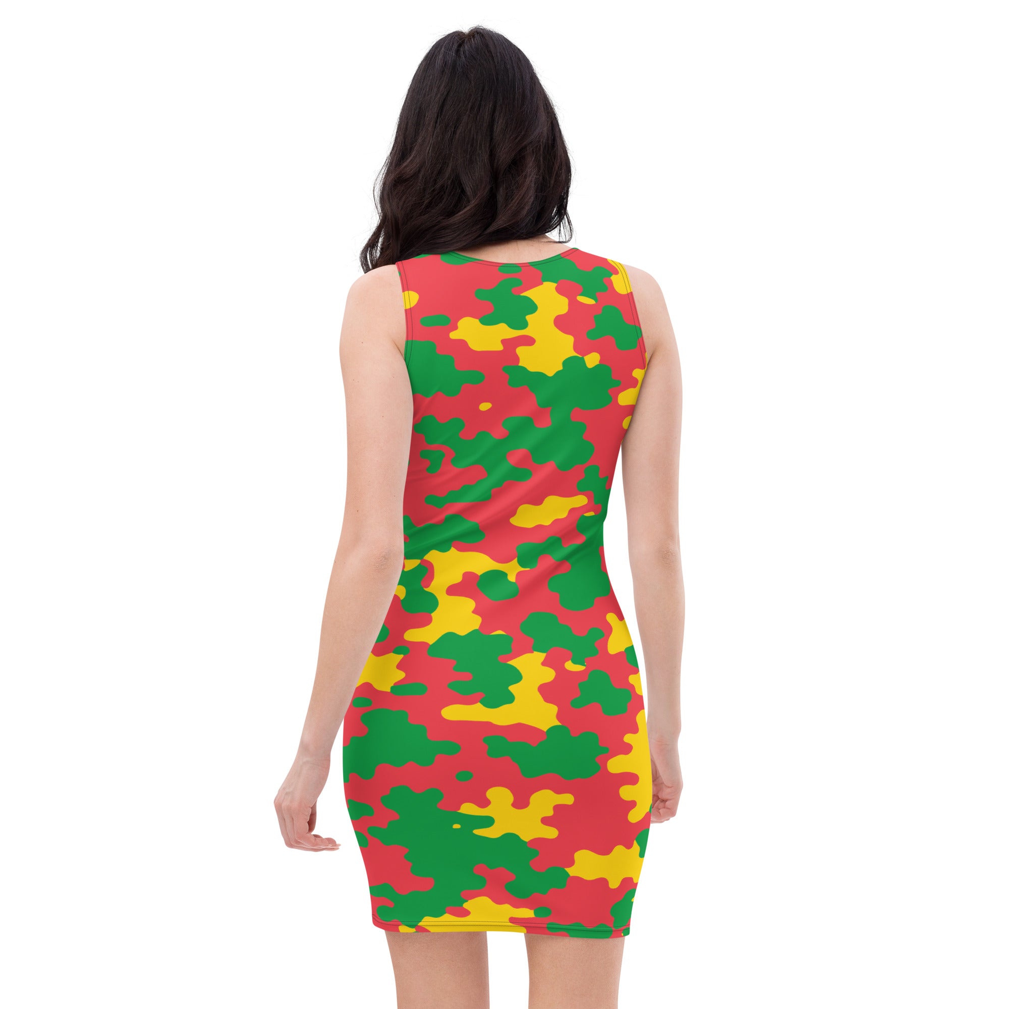 Grenada CAMO Bodycon dress-Fete Massive