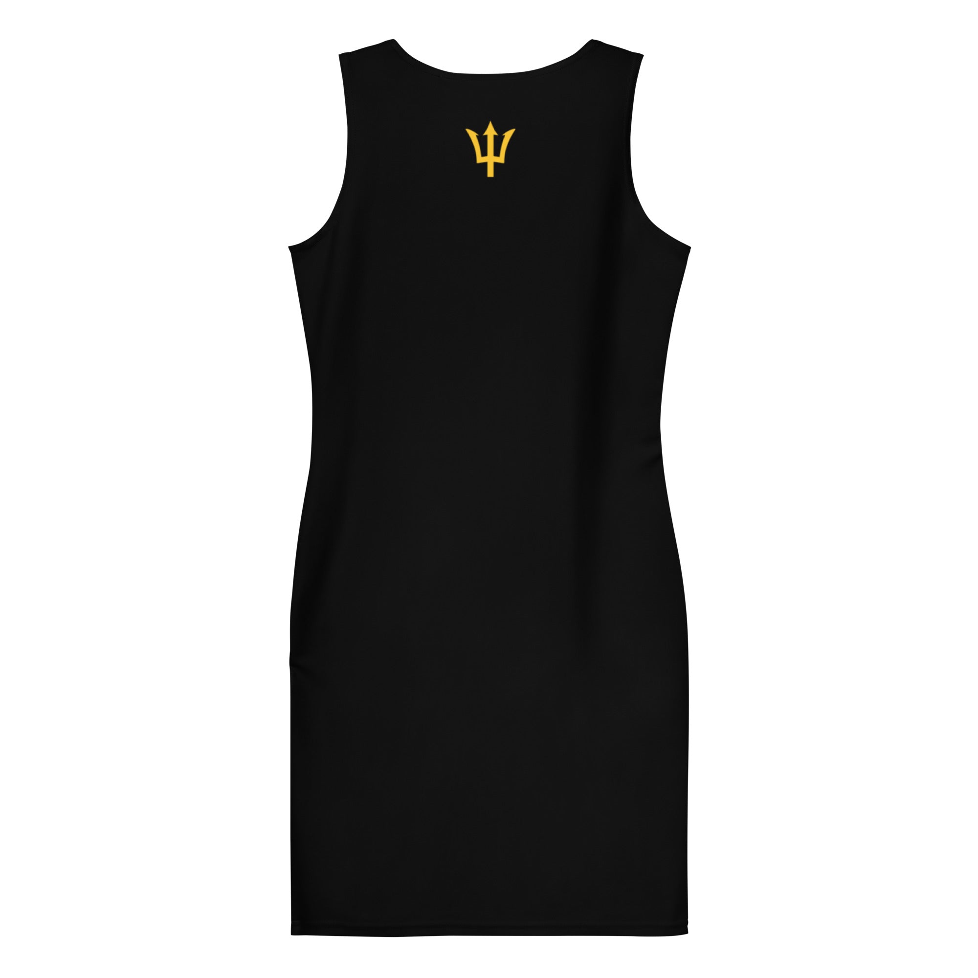 Barbados Bodycon dress (Black)-Fete Massive