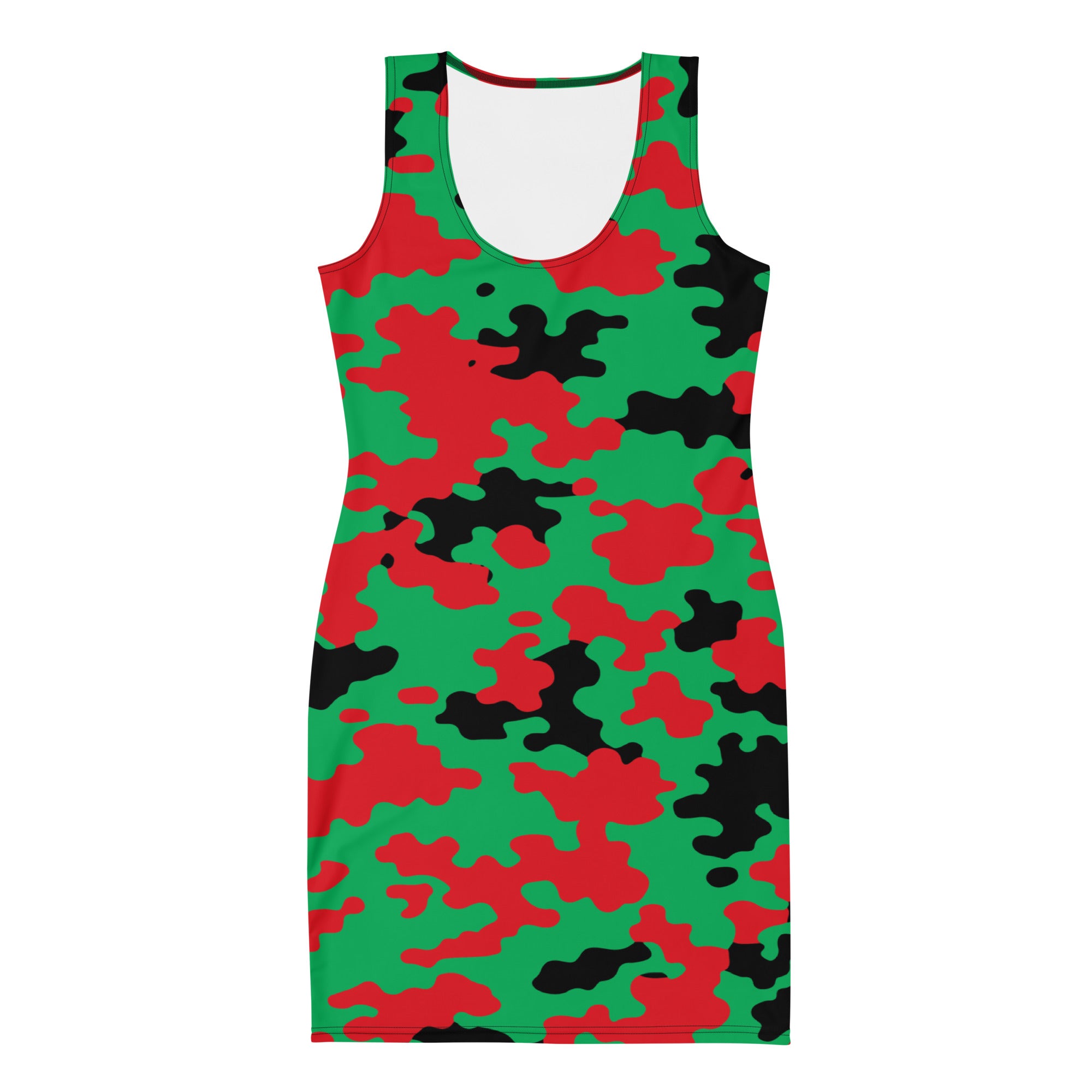 Martinique CAMO Bodycon dress-Fete Massive