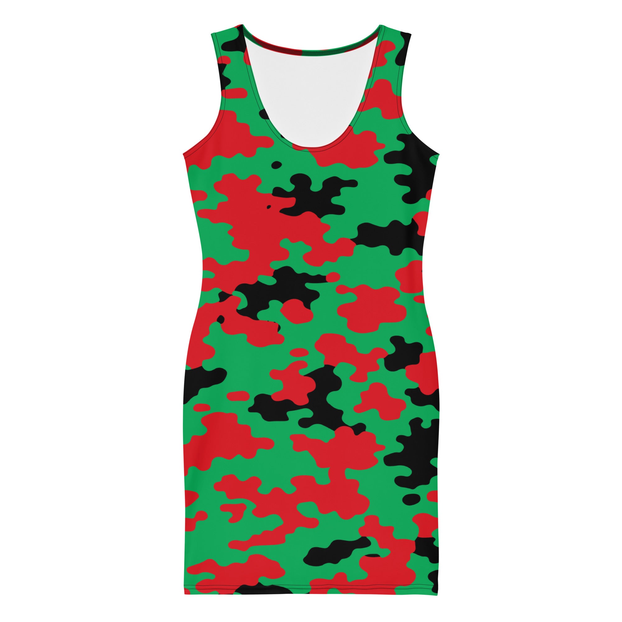 Martinique CAMO Bodycon dress-Fete Massive