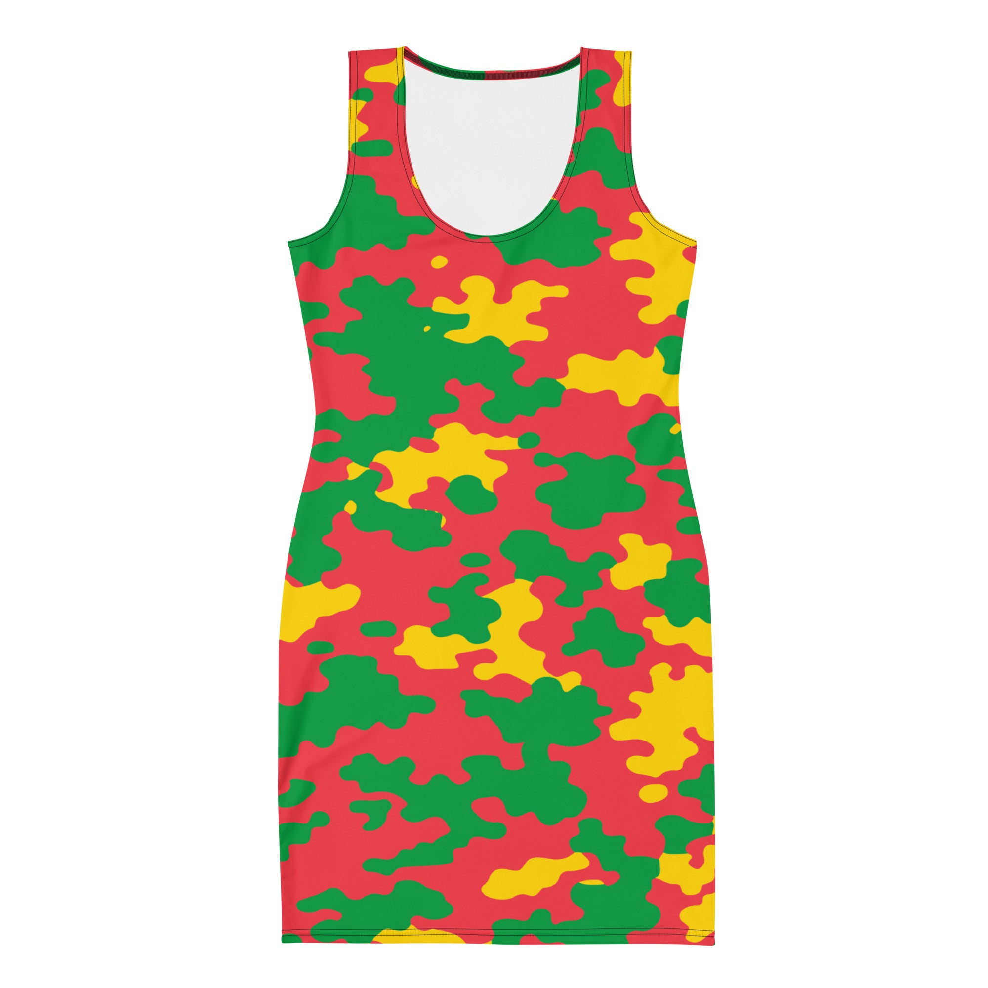 Grenada CAMO Bodycon dress-Fete Massive