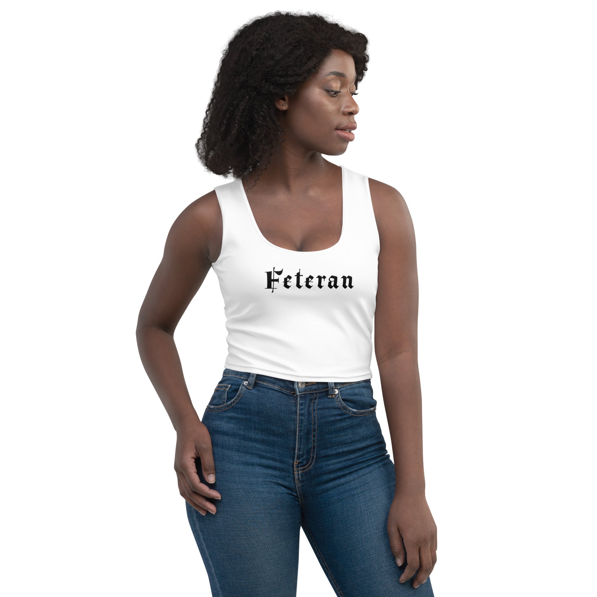 Feteran: Fete Massive Designer Crop Top-Fete Massive