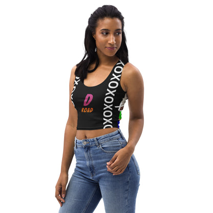 "D Road" Fete Massive Designer Crop Top-Fete Massive