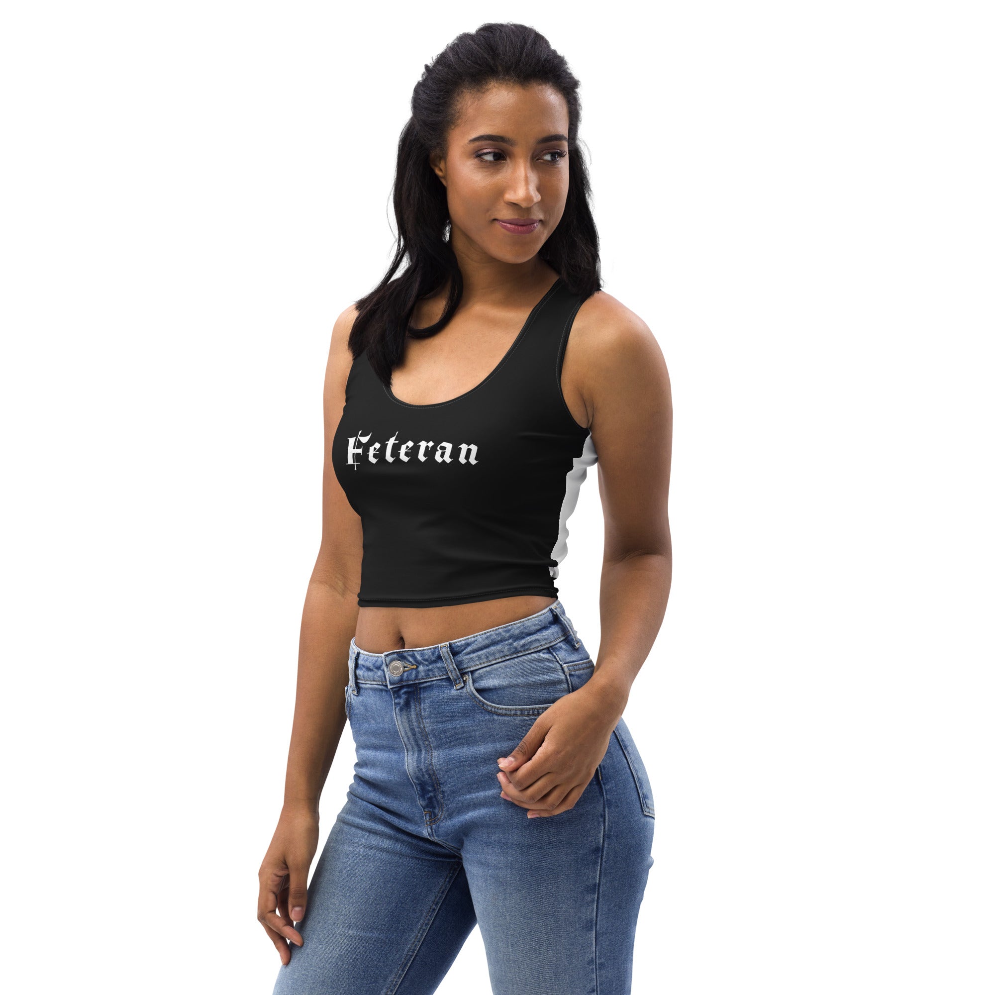 Feteran: Fete Massive Designer Crop Top-Fete Massive