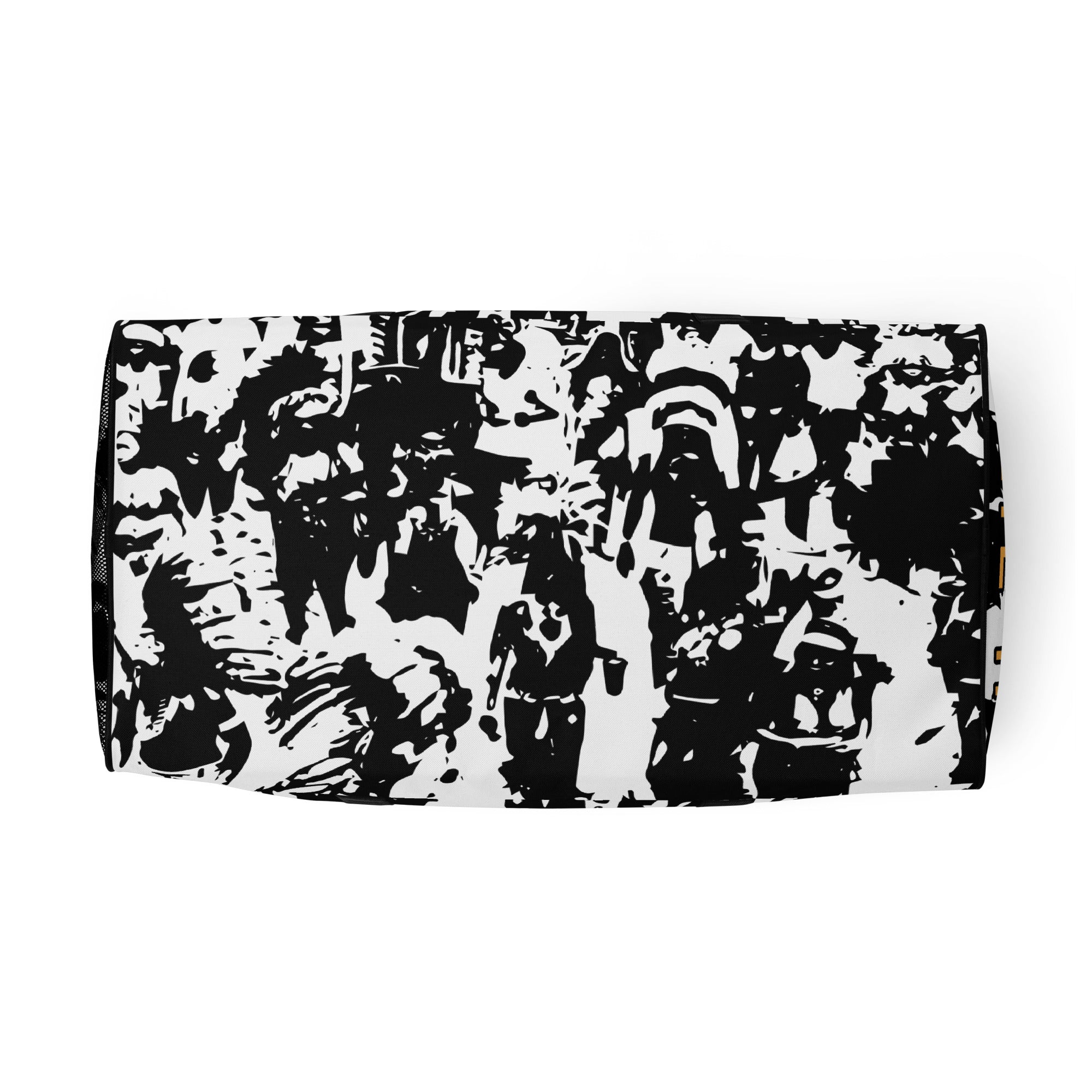 Black & White Fete Duffle (Bag)-Fete Massive