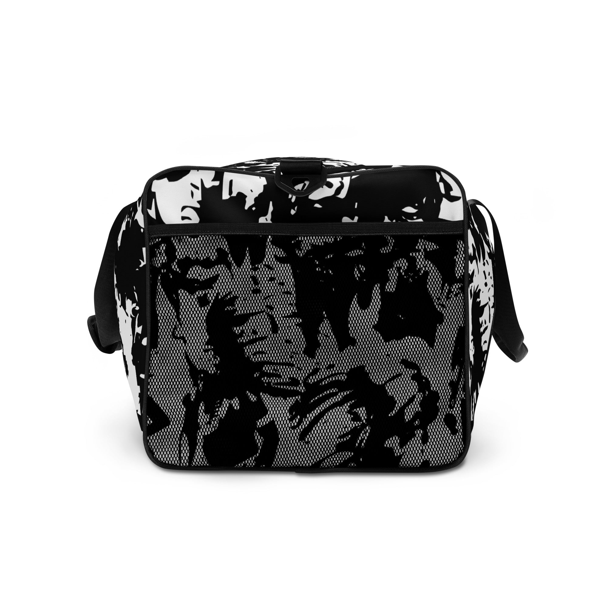 Black & White Fete Duffle (Bag)-Fete Massive