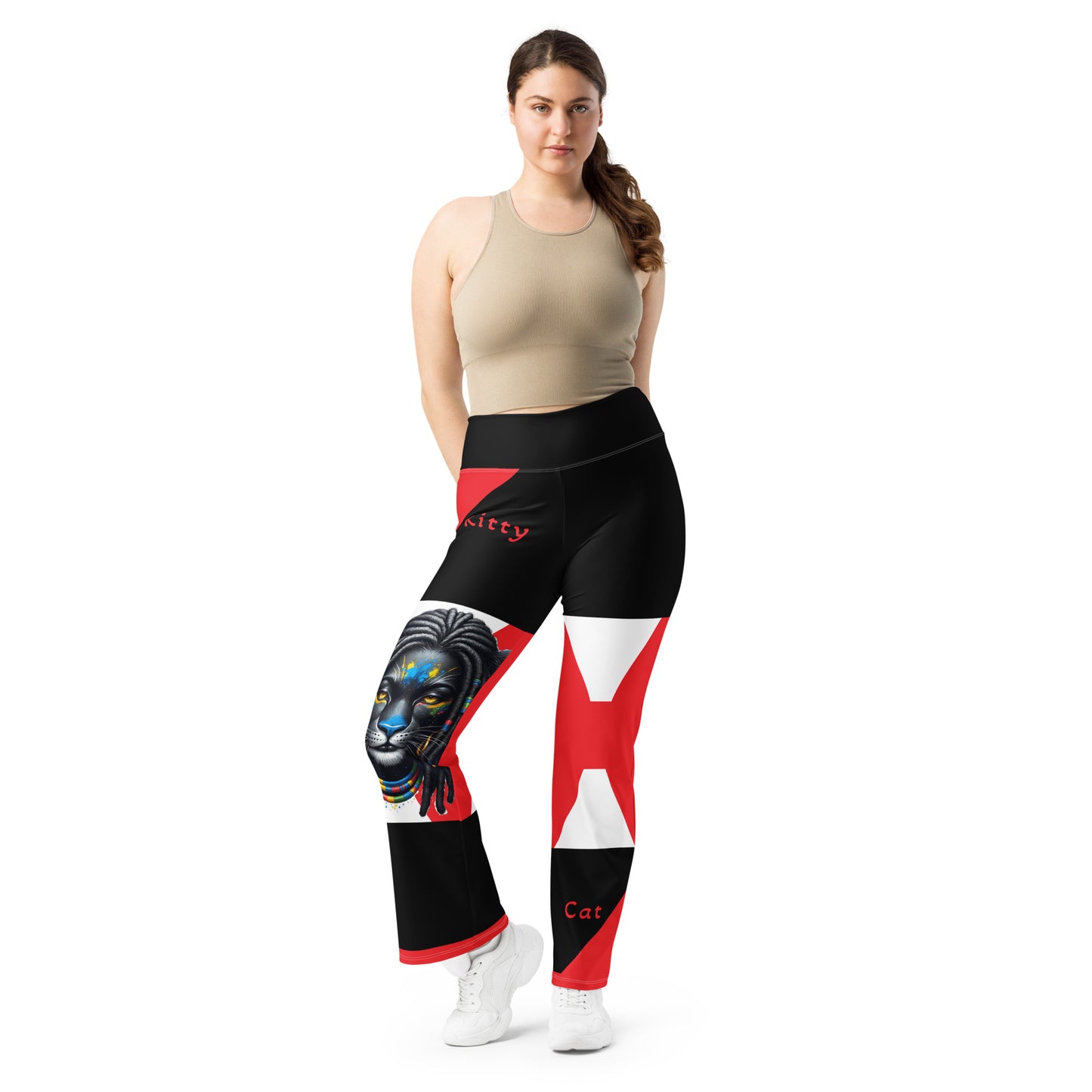 Kitty Cat - Flare Leggings