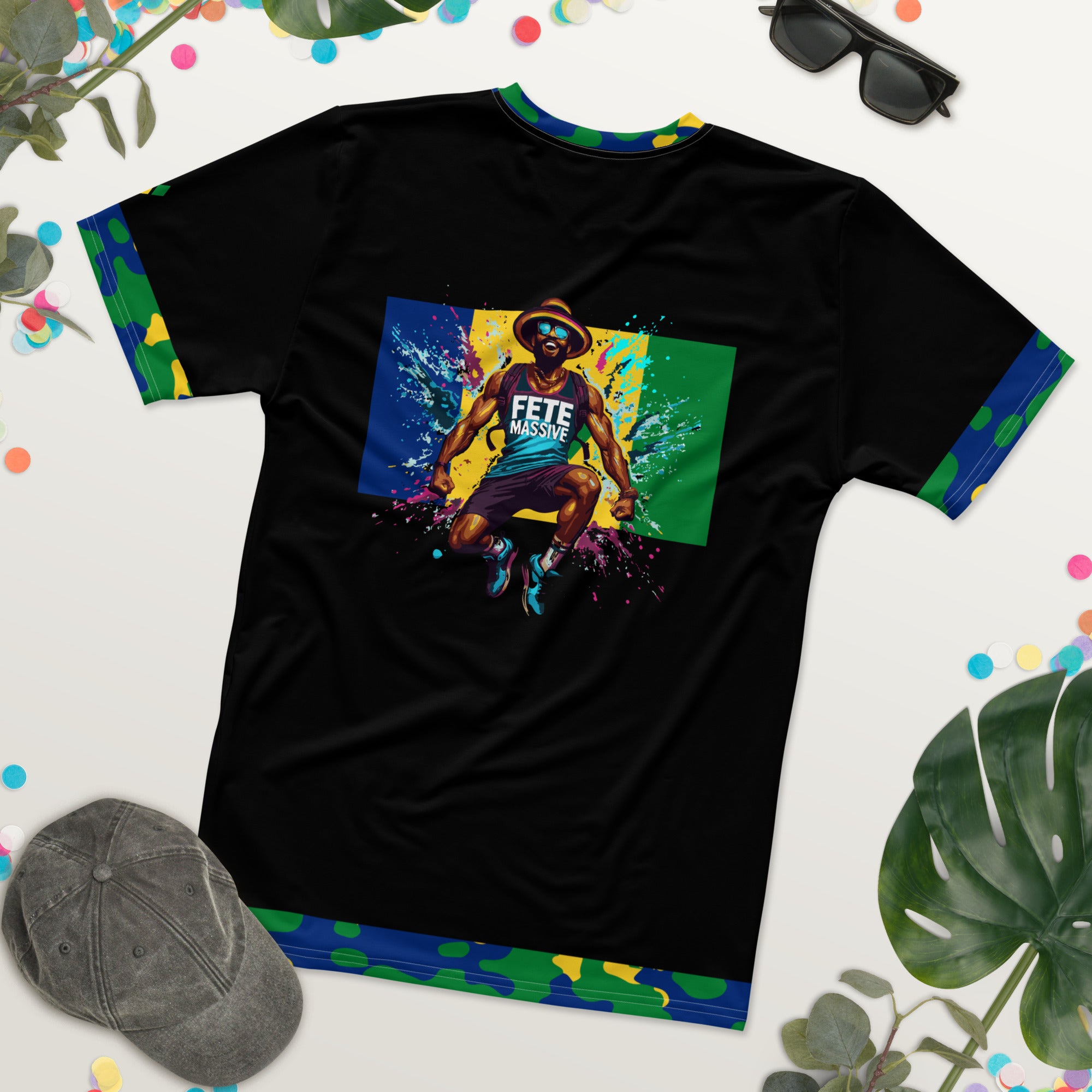 Saint Vincent Land of Soca CAMO t-shirt-Fete Massive